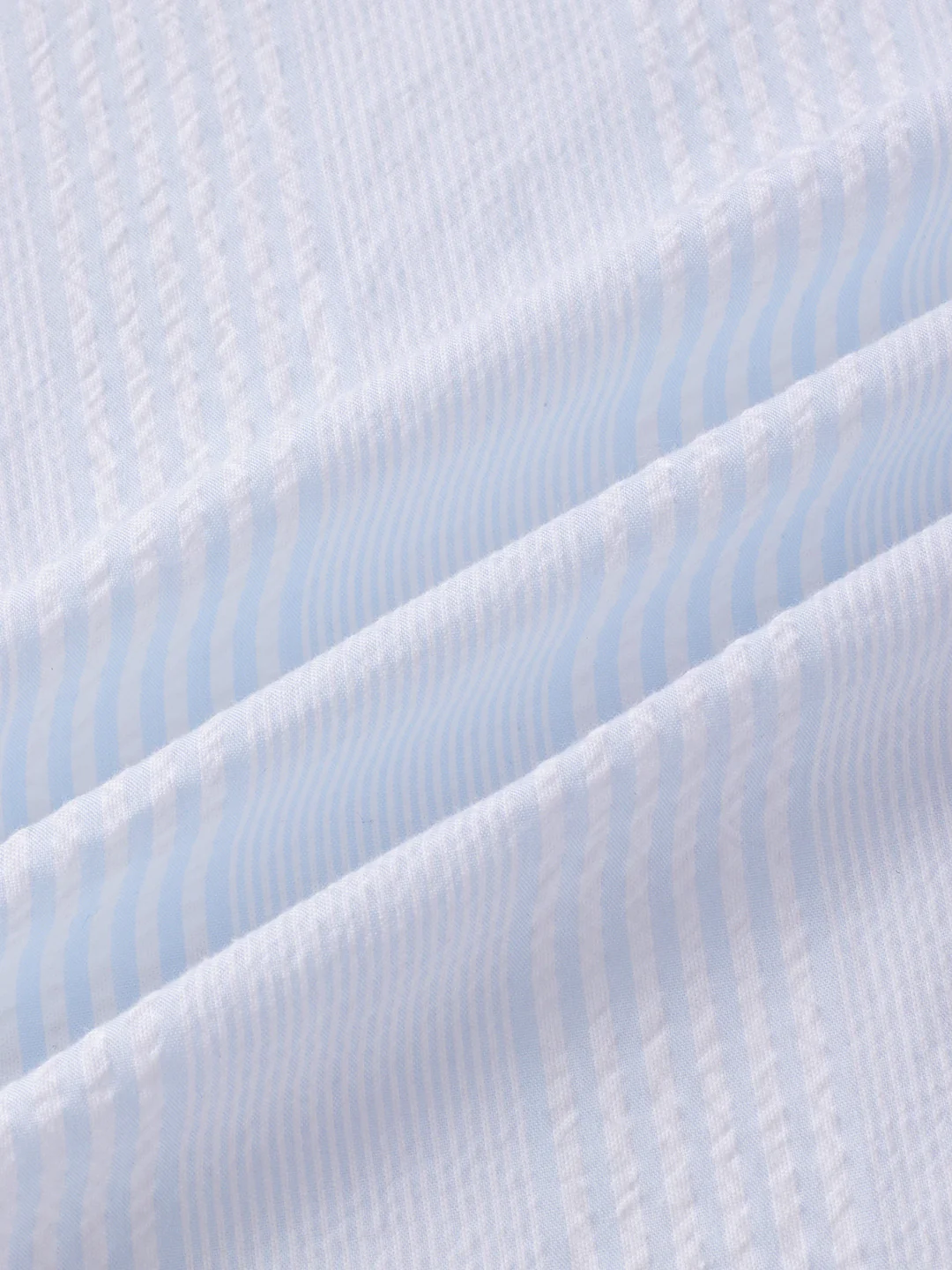 Pearl Weave Classic White Seersucker Shirt - Image 9