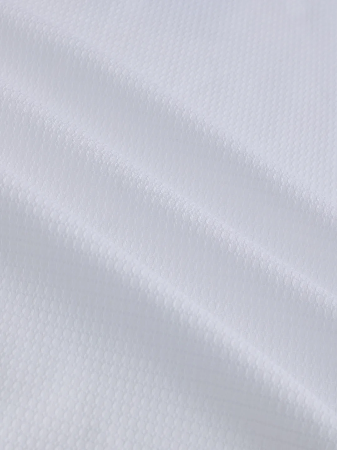 Pearl White Textured Shirt - Image 9