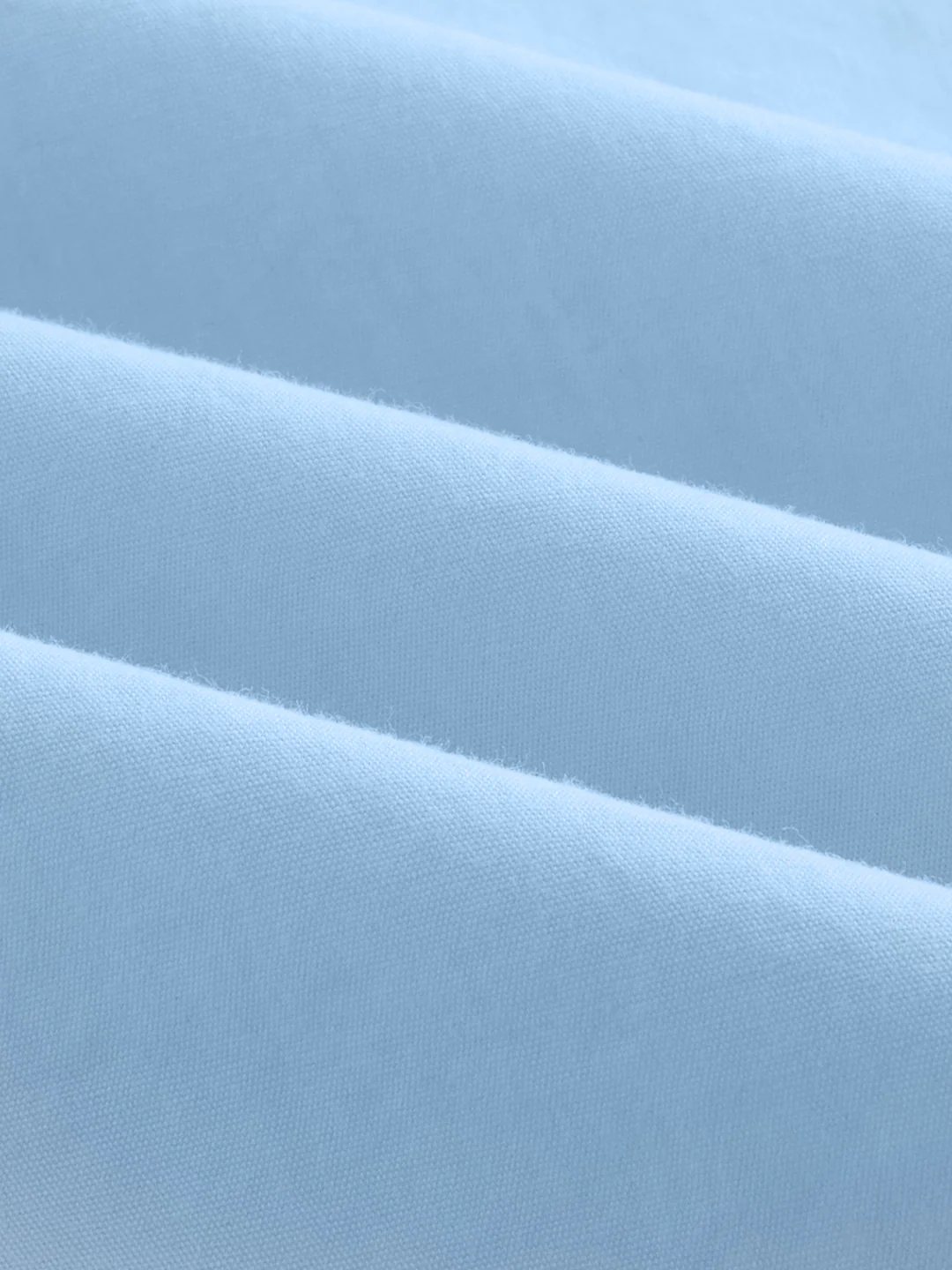 Plush Sky Blue Peach Finish Poplin Shirt - Image 8