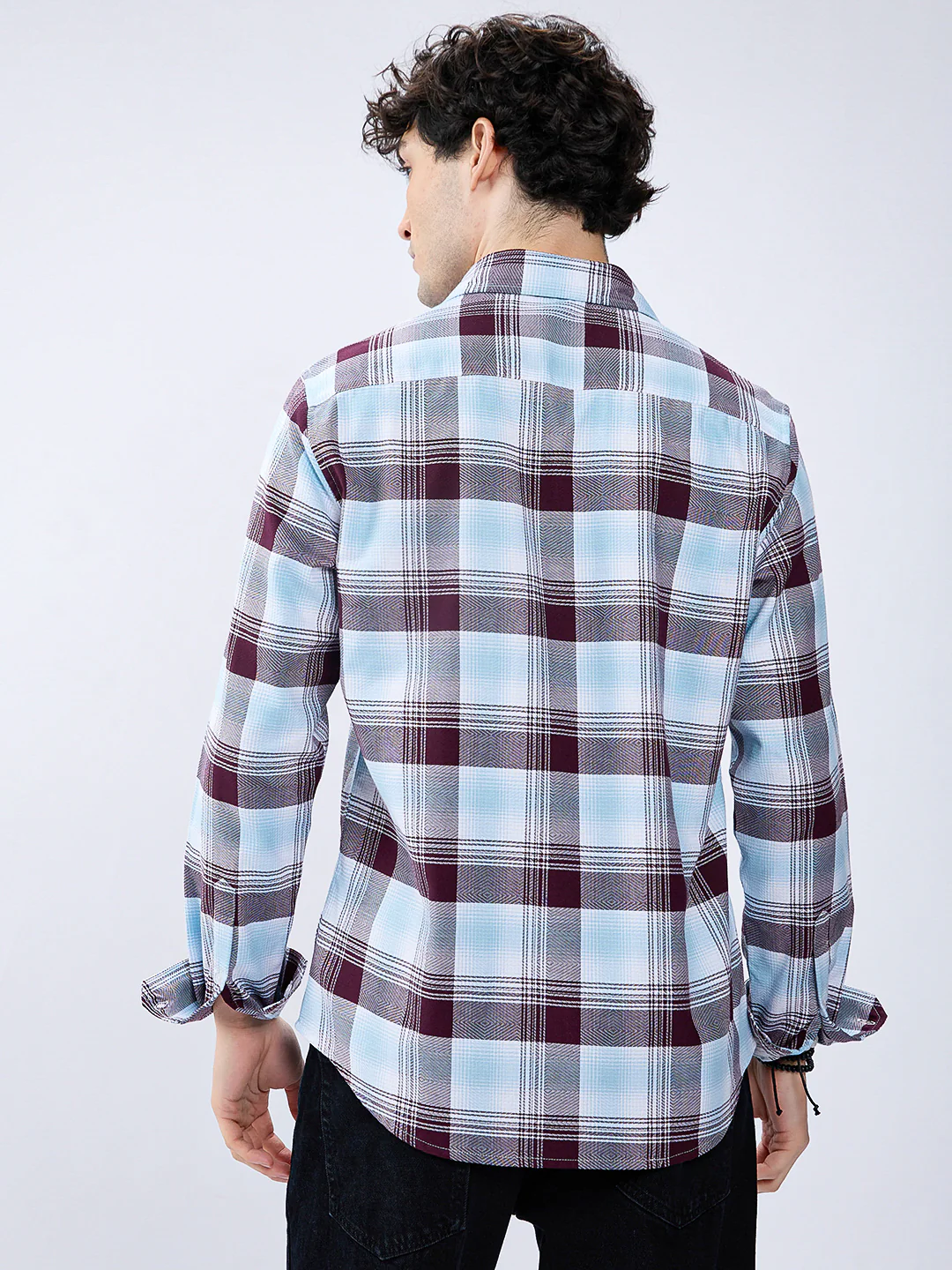 Premium Cotton Arcticwine Retrogrid Everyday Shirt - Image 6