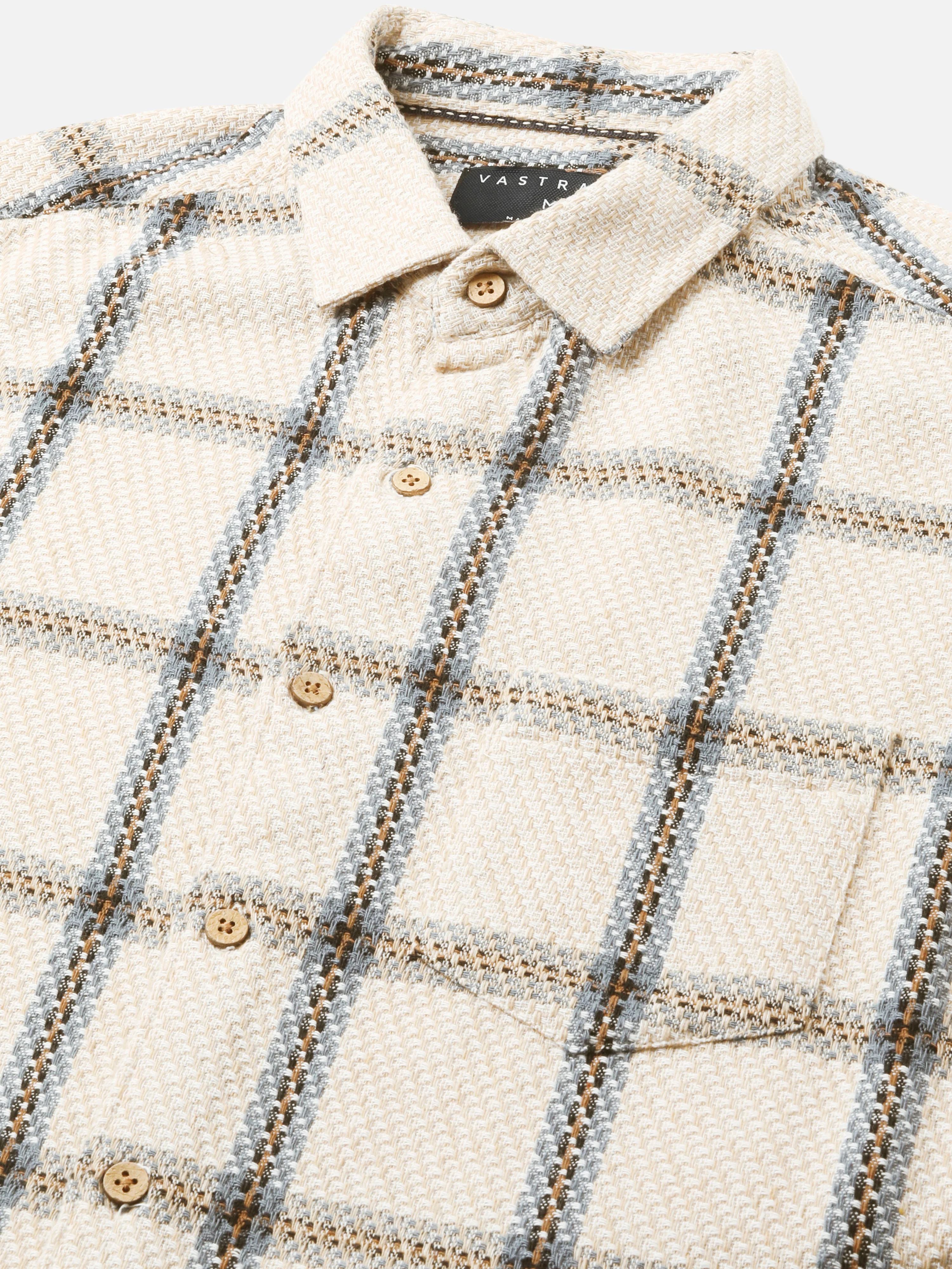 Premium Cotton Multicolour Checked Shirt - Image 3