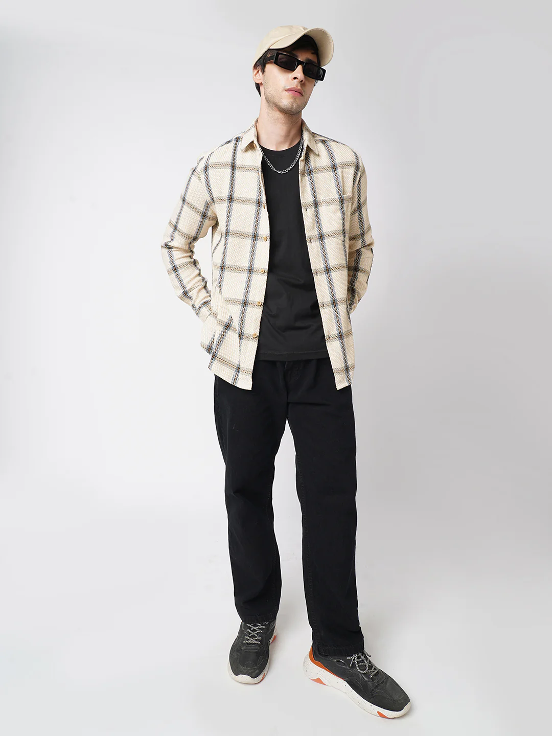 Premium Cotton Multicolour Checked Shirt - Image 8