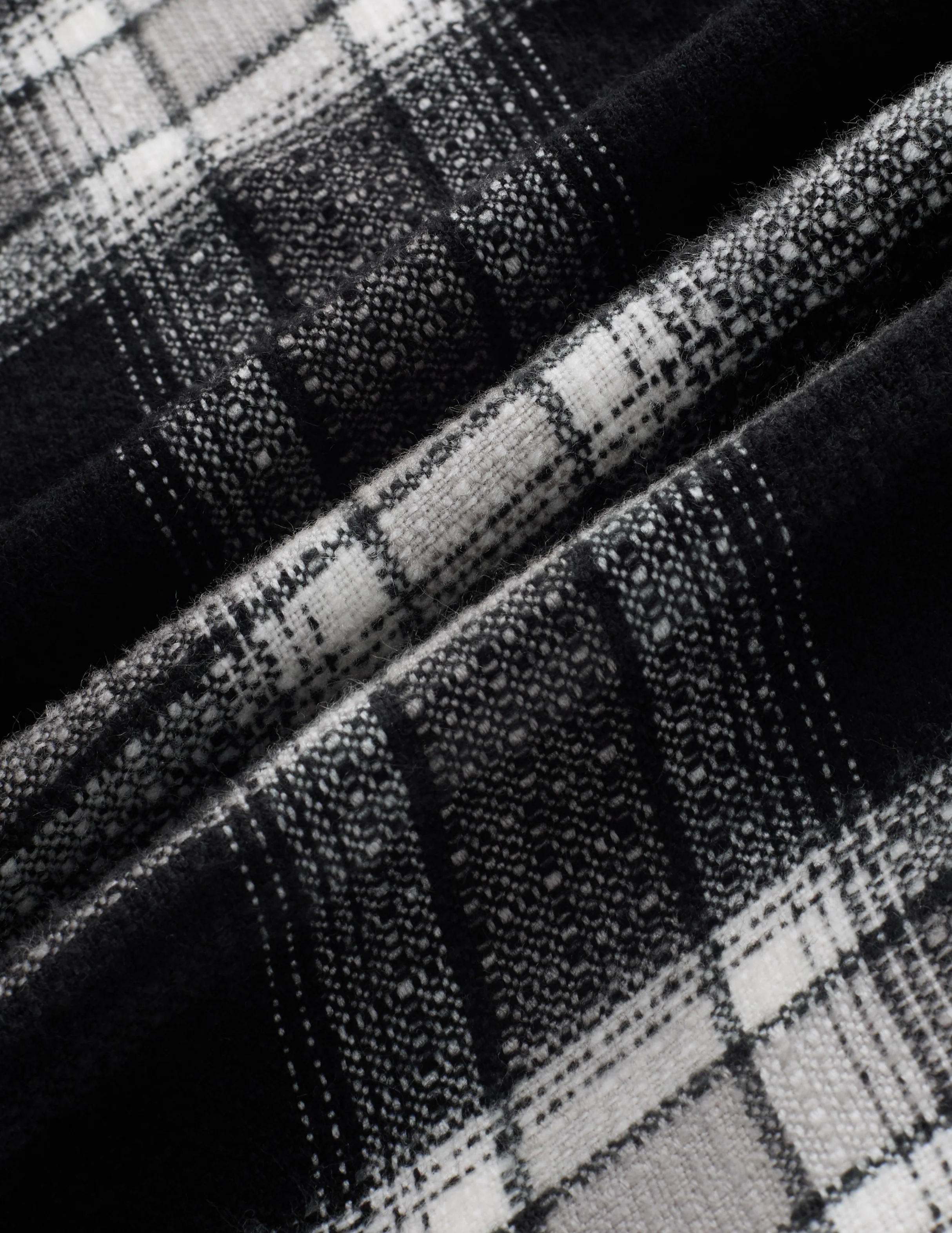 Premium Emerald Black Checks Twin Pocket Flannel Shirt - Image 9