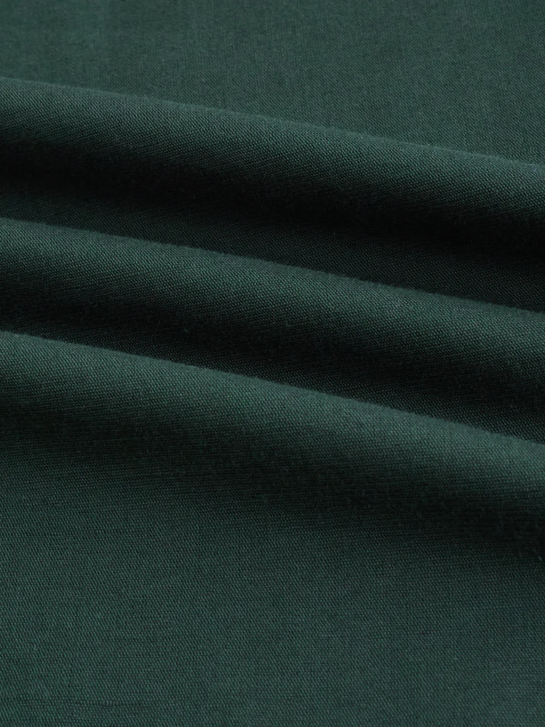 Premium Forest Green Linen Blend Kurta - Image 3