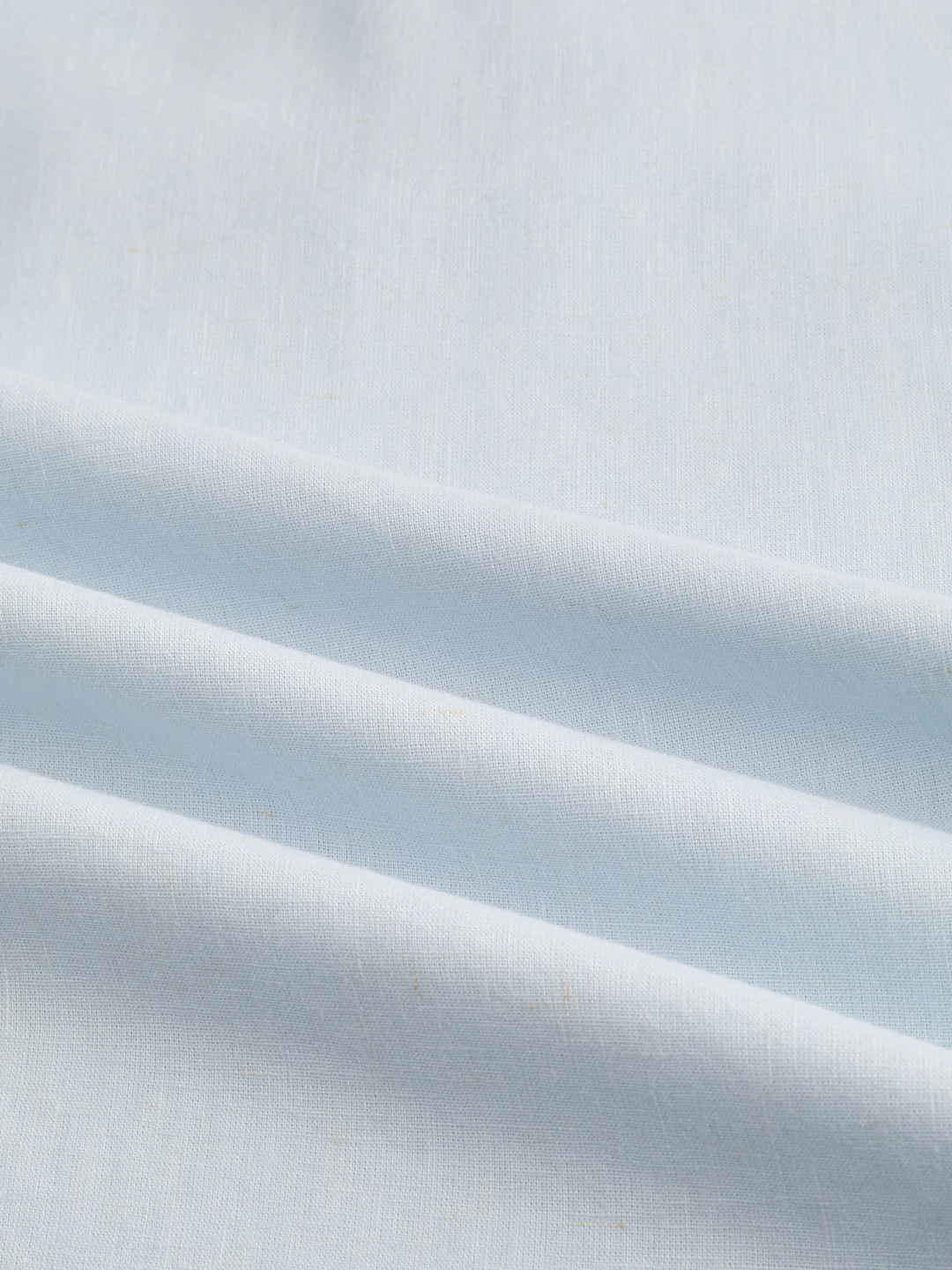 Premium Sky Blue Linen Blend Kurta - Image 3