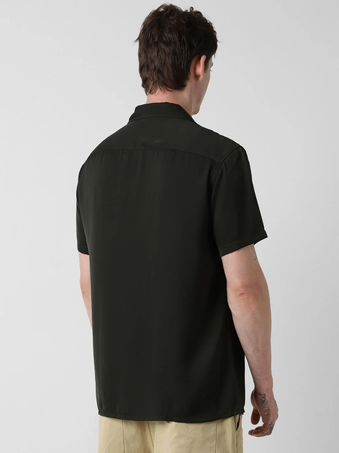 Radiant Avocado Green Oversized Shirt - Image 7