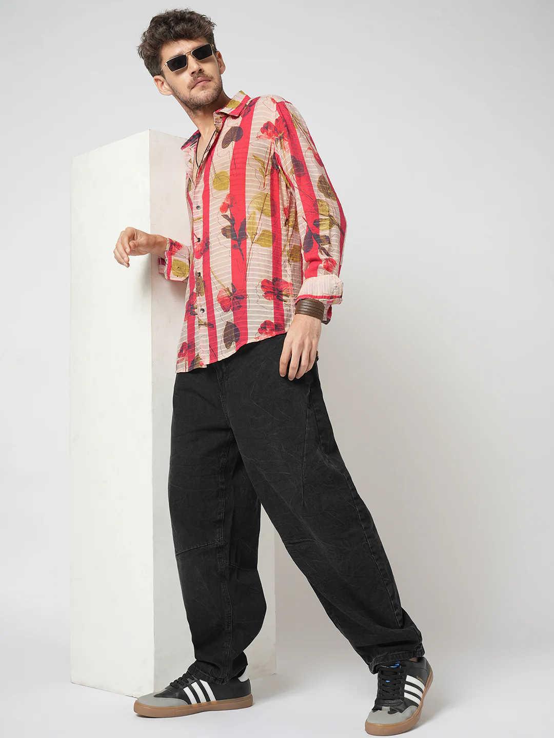 Rose Garden Striped Shirt - Image 8
