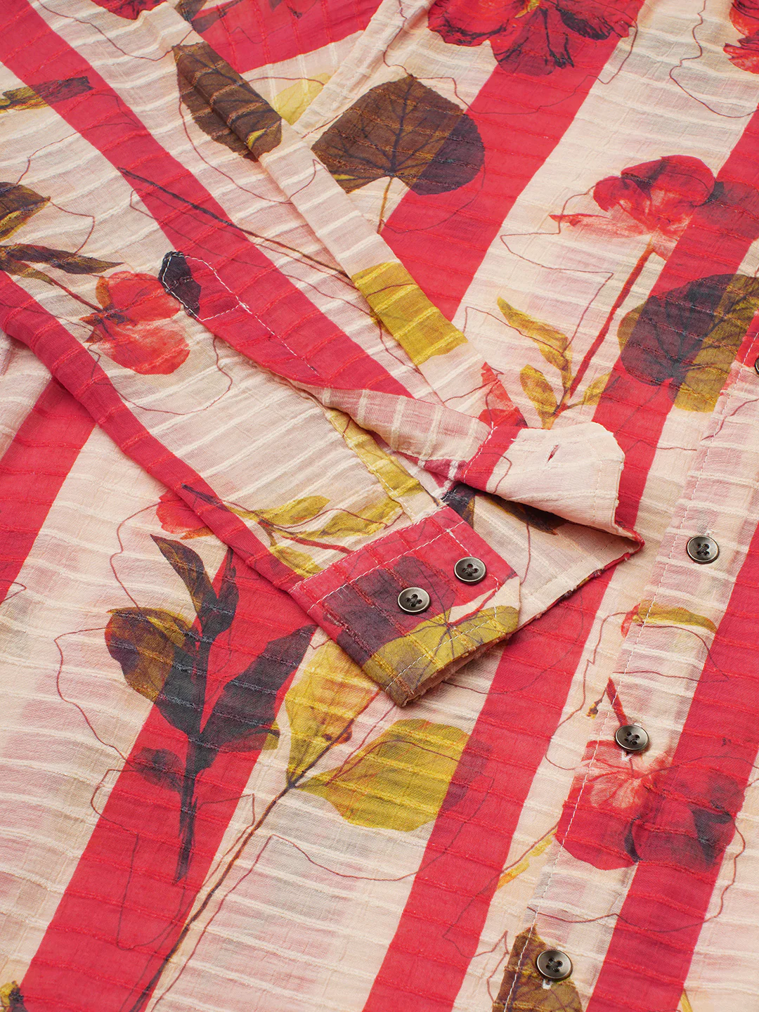 Rose Garden Striped Shirt - Image 9