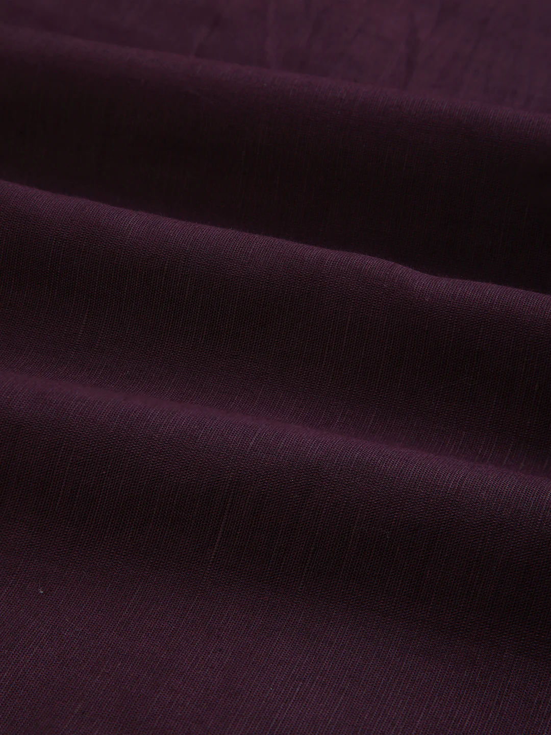 Royal Plum Essence Pure Linen Kurta - Image 9