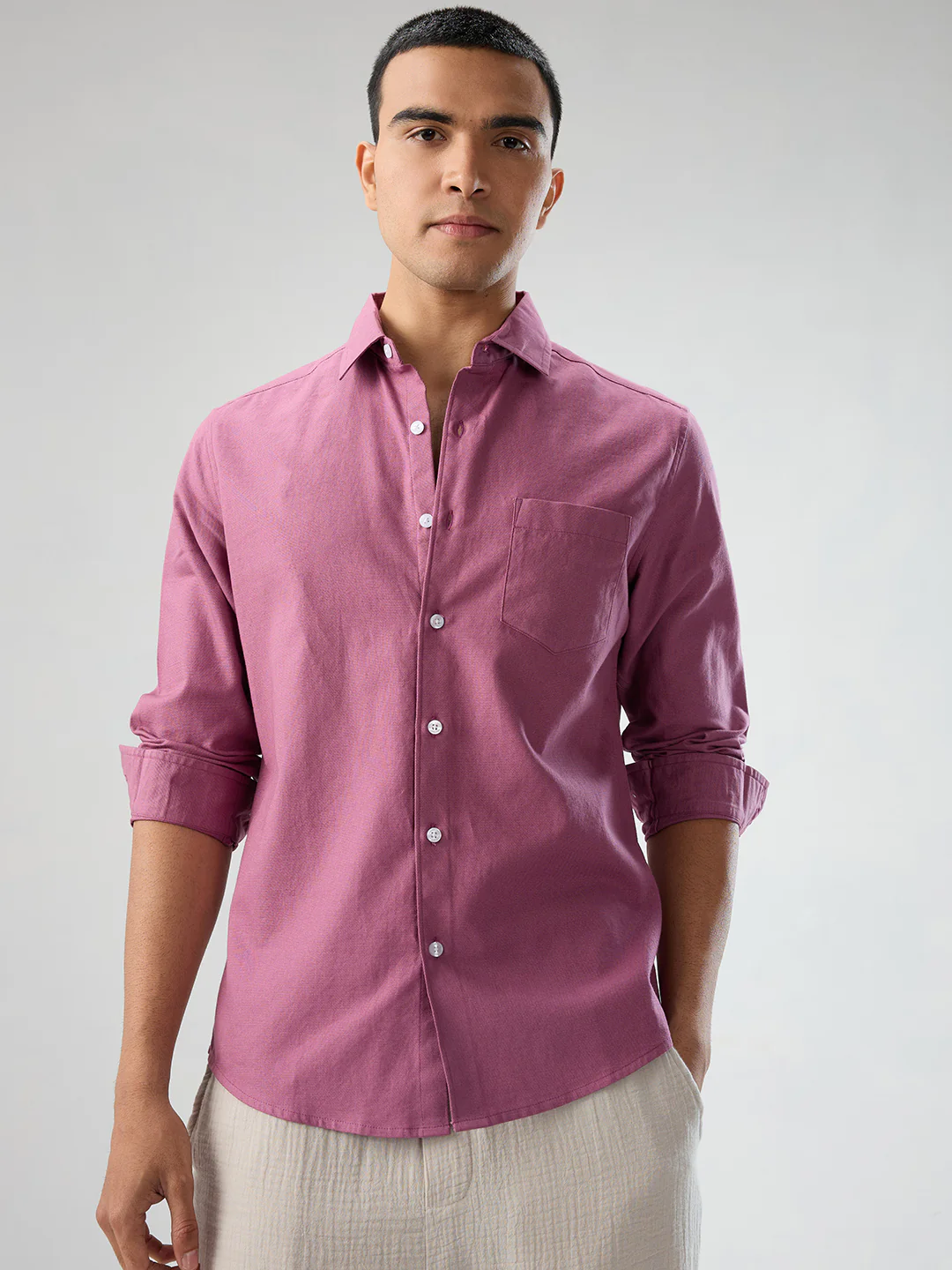 Royal Rouge Pink Plush Shirt - Image 5