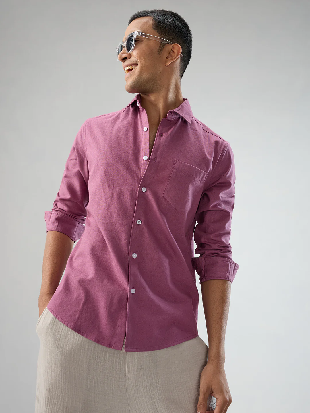 Royal Rouge Pink Plush Shirt - Image 6
