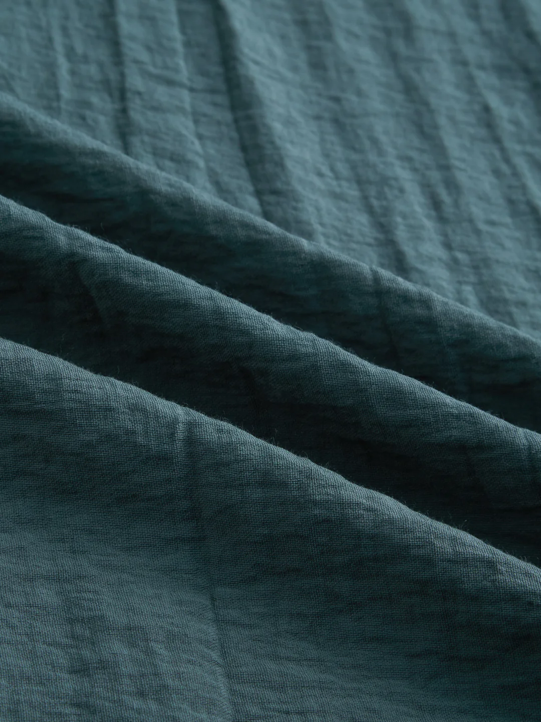 Sage Green Stand Collar Oversized Shirt - Image 9