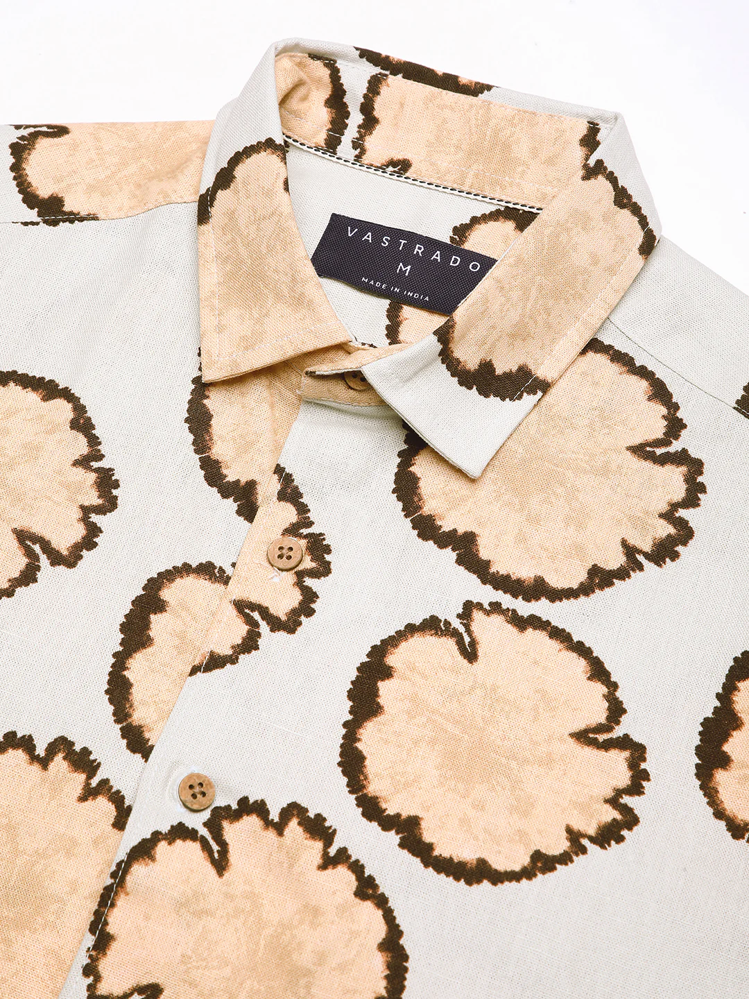 Sage Grey Botanical Bloom Shirt - Image 3