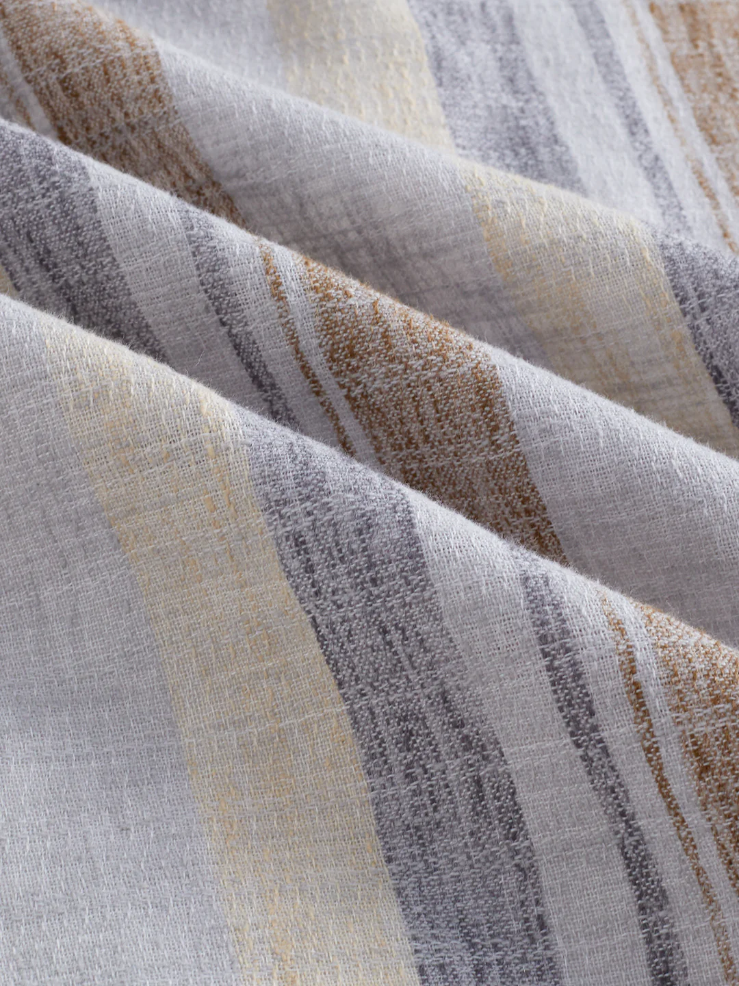 Sandswept Stripes Breezy Linen Blend Shirt - Image 9