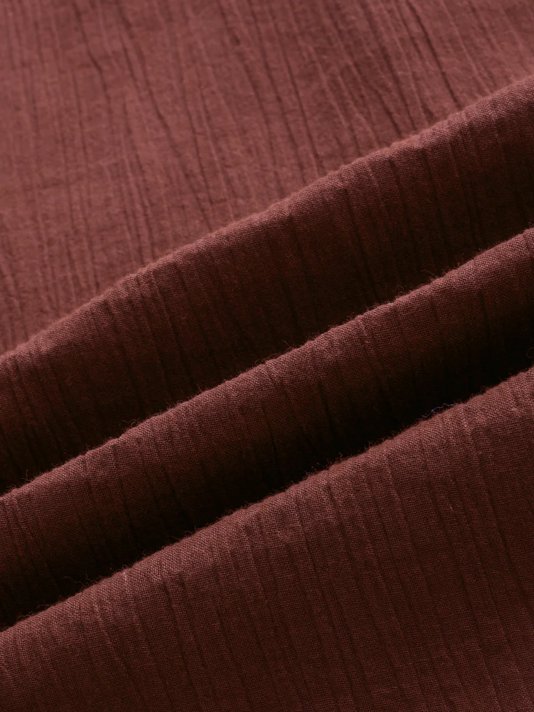 Sheer Brown Linear Crepe Kurta - Image 10
