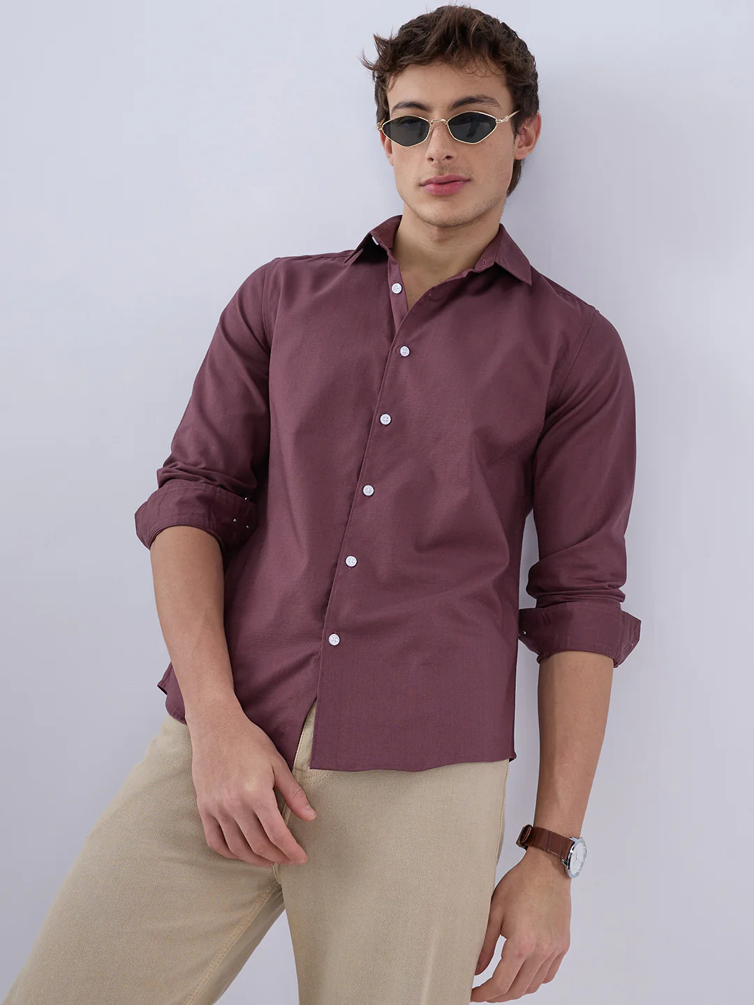 Sienna Brown Everyday Shirt