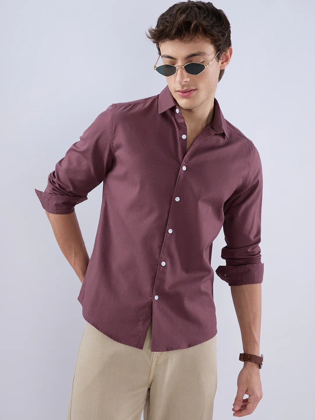 Sienna Brown Everyday Shirt - Image 2