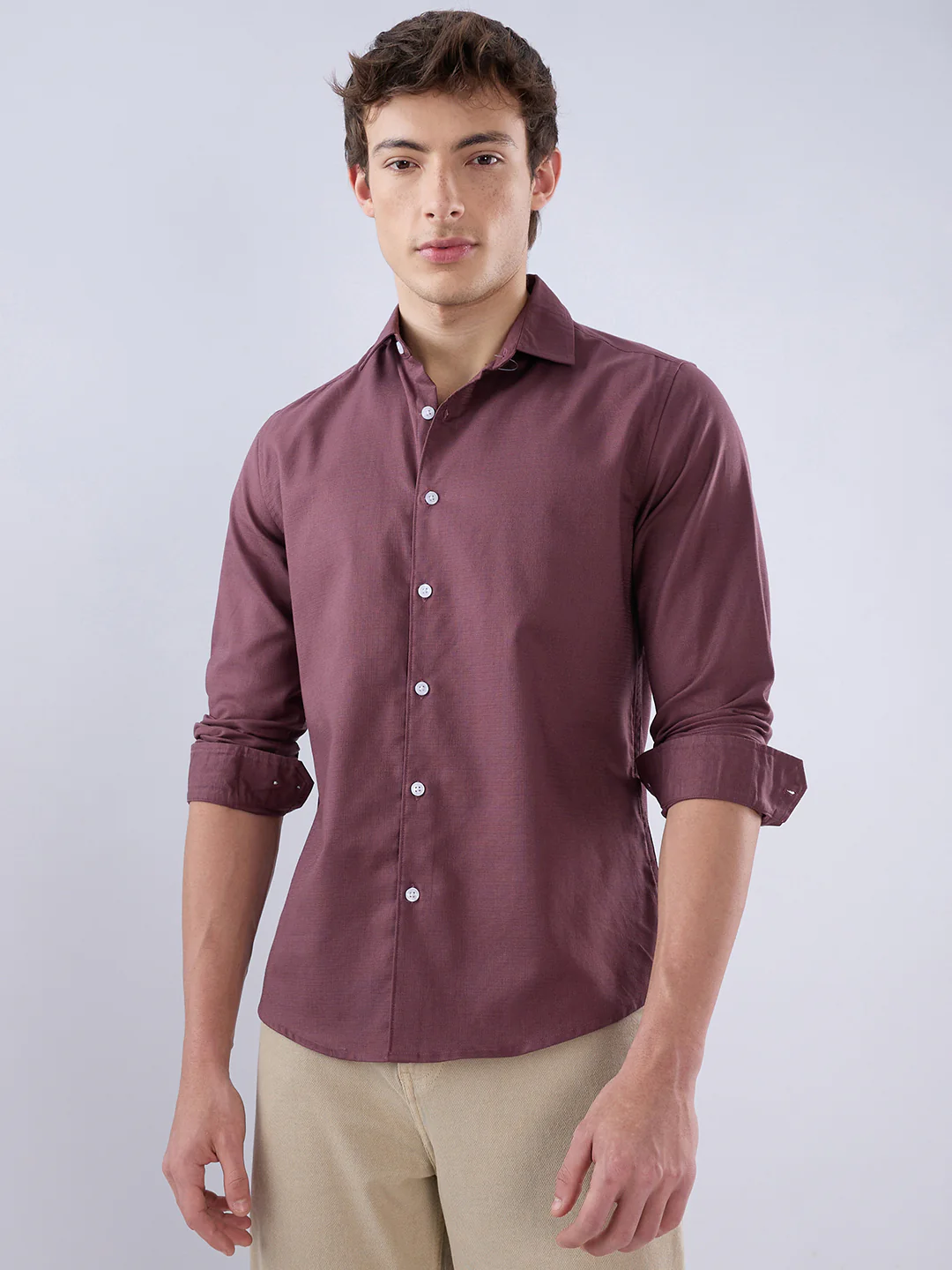 Sienna Brown Everyday Shirt - Image 3