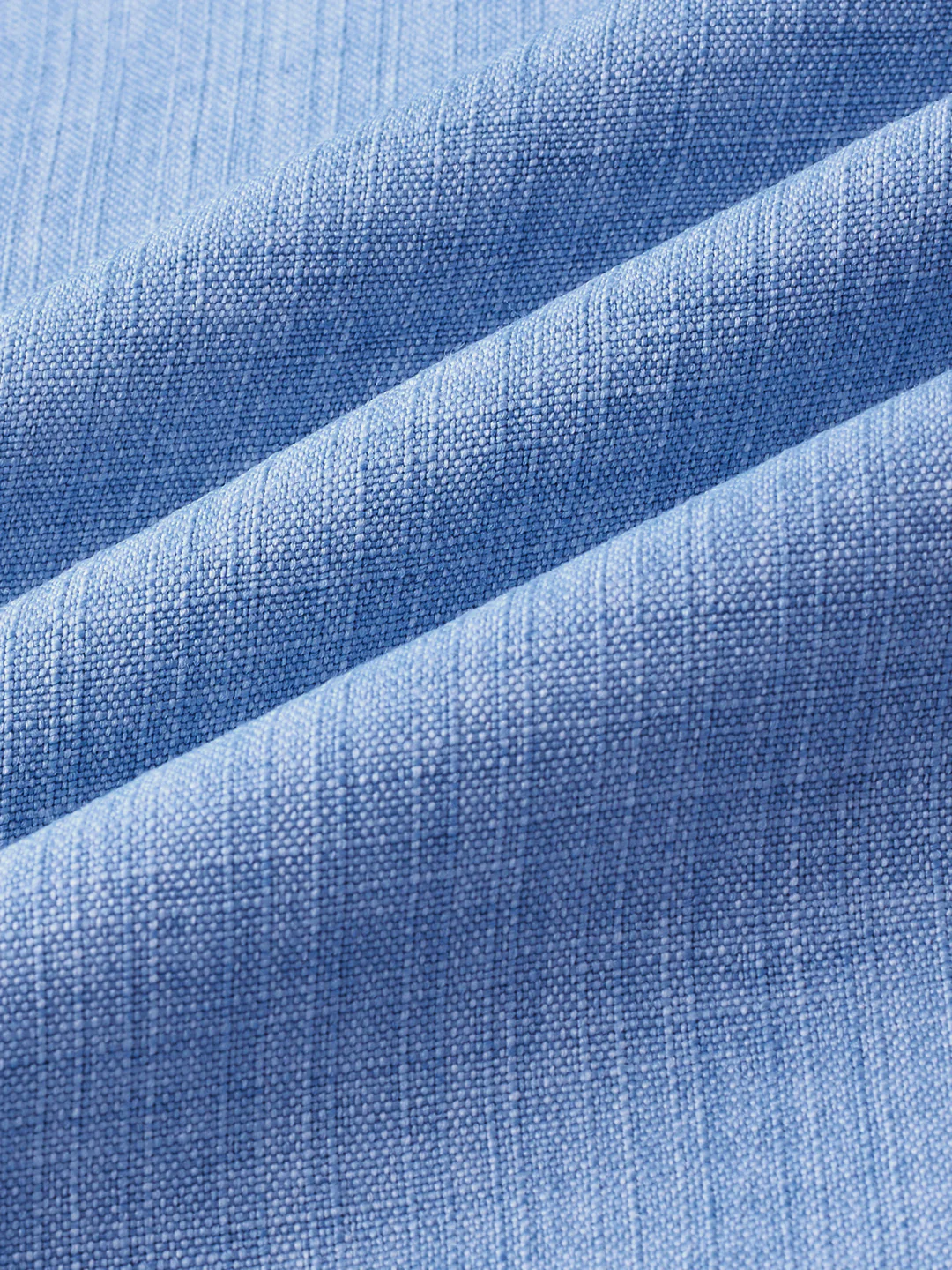 Skyline Blue Fine Weave Textured Kurta - Image 9