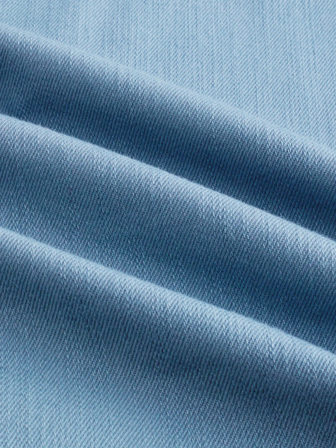 Slate Blue Cuffless Oversized Shirt - Image 8