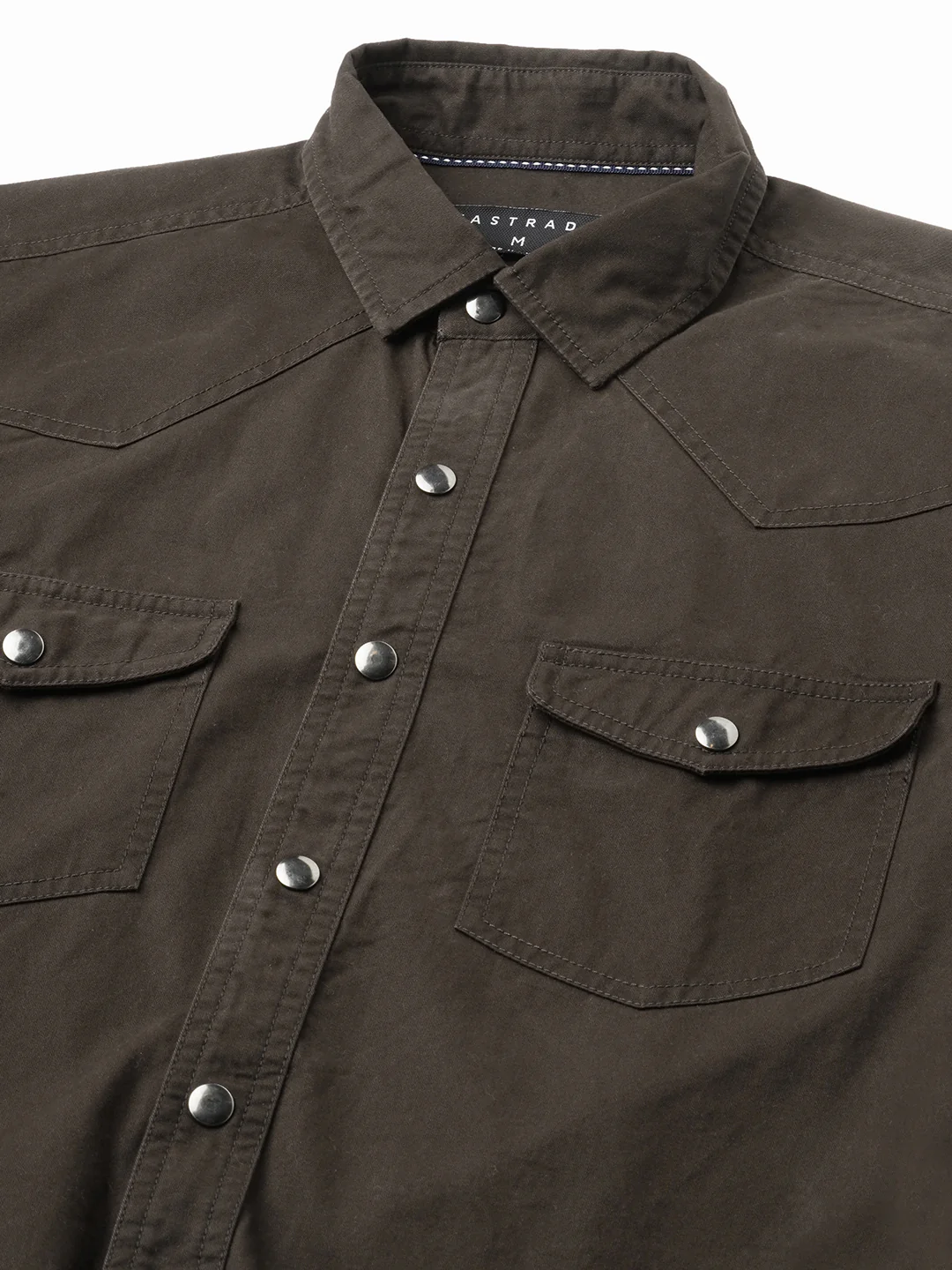Smoked Cocoa Double Pocket Overshirt - Image 3