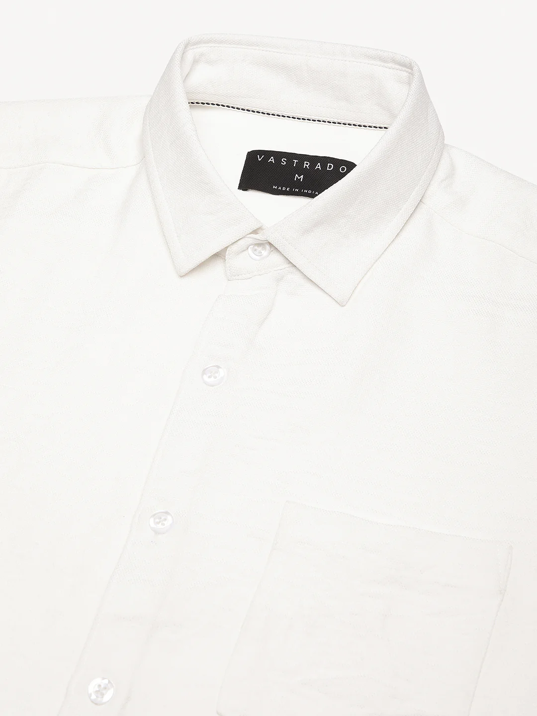 Snow White Crinkled Shirt - Image 3