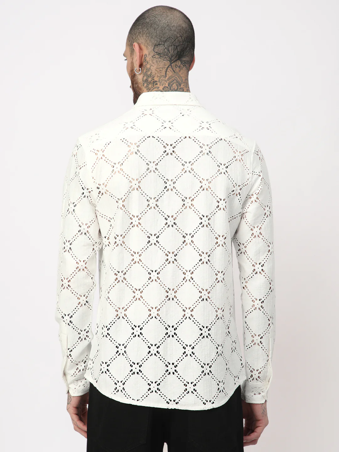 Snow White Crochet Shirt - Image 7