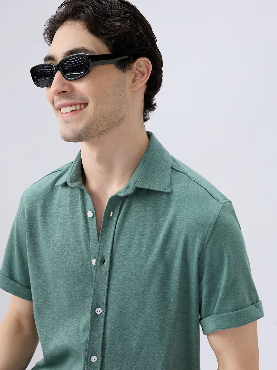 Soft Green Everyday Shirt - Image 2