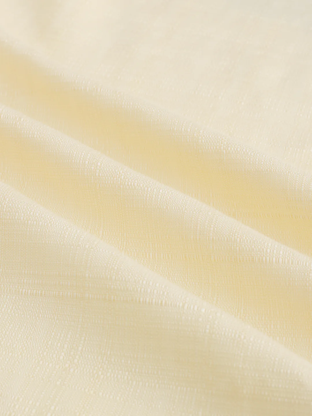 Soft Yellow Grid Textured Everyday Shirt - Image 8