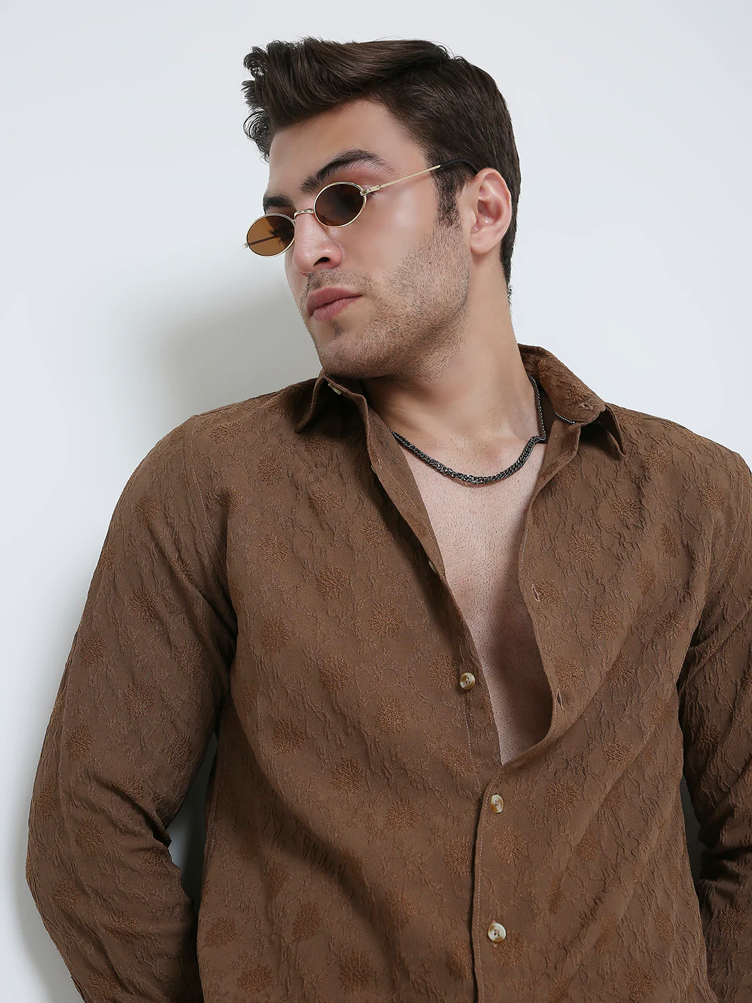 Soil Floral Textured Shirt - Image 2