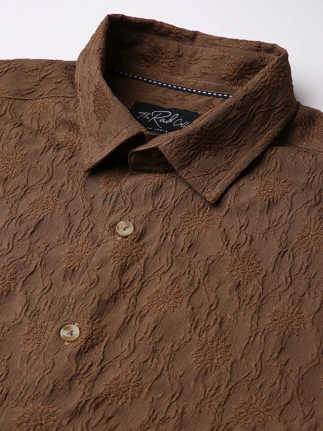 Soil Floral Textured Shirt - Image 3