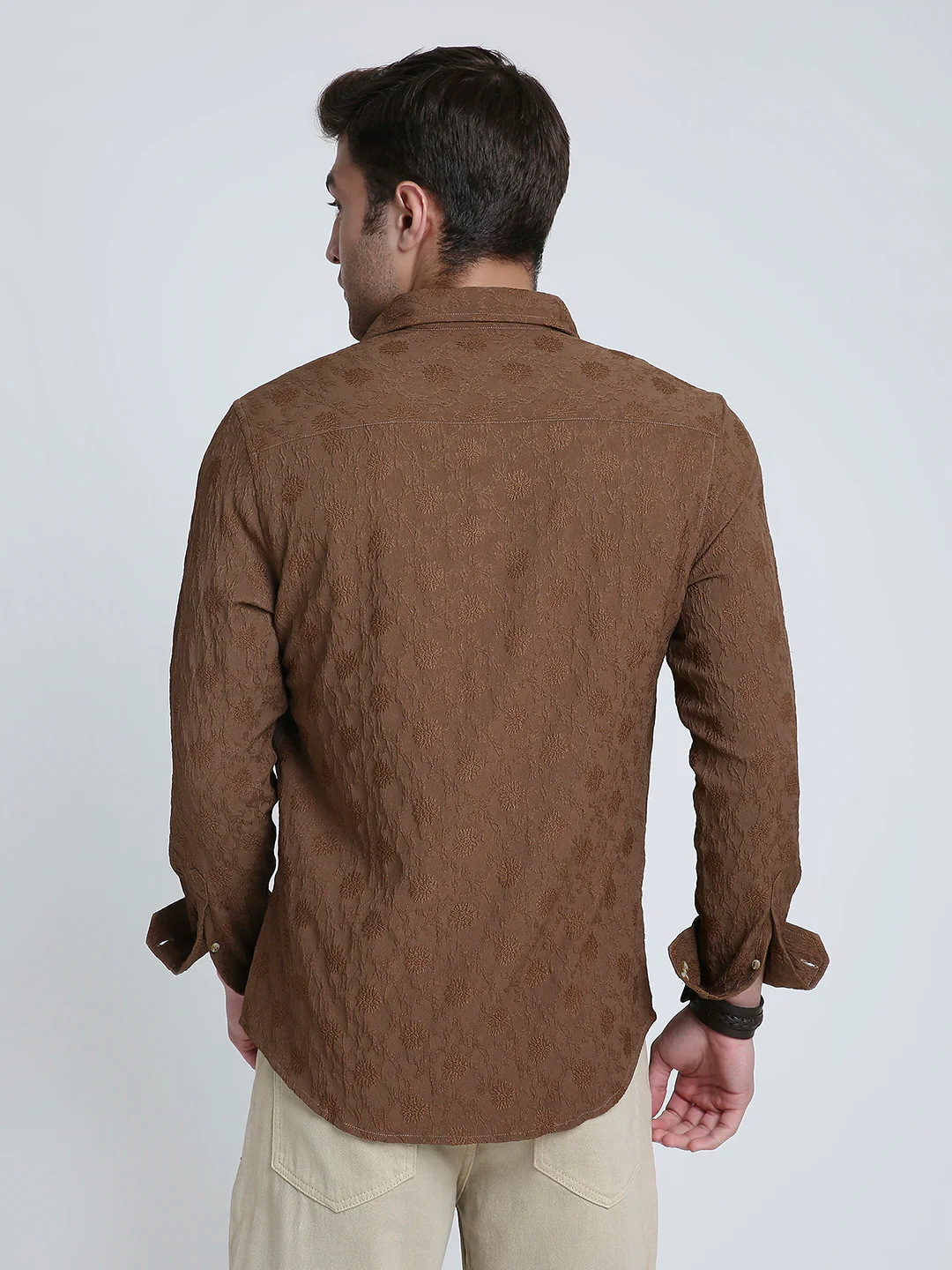 Soil Floral Textured Shirt - Image 7