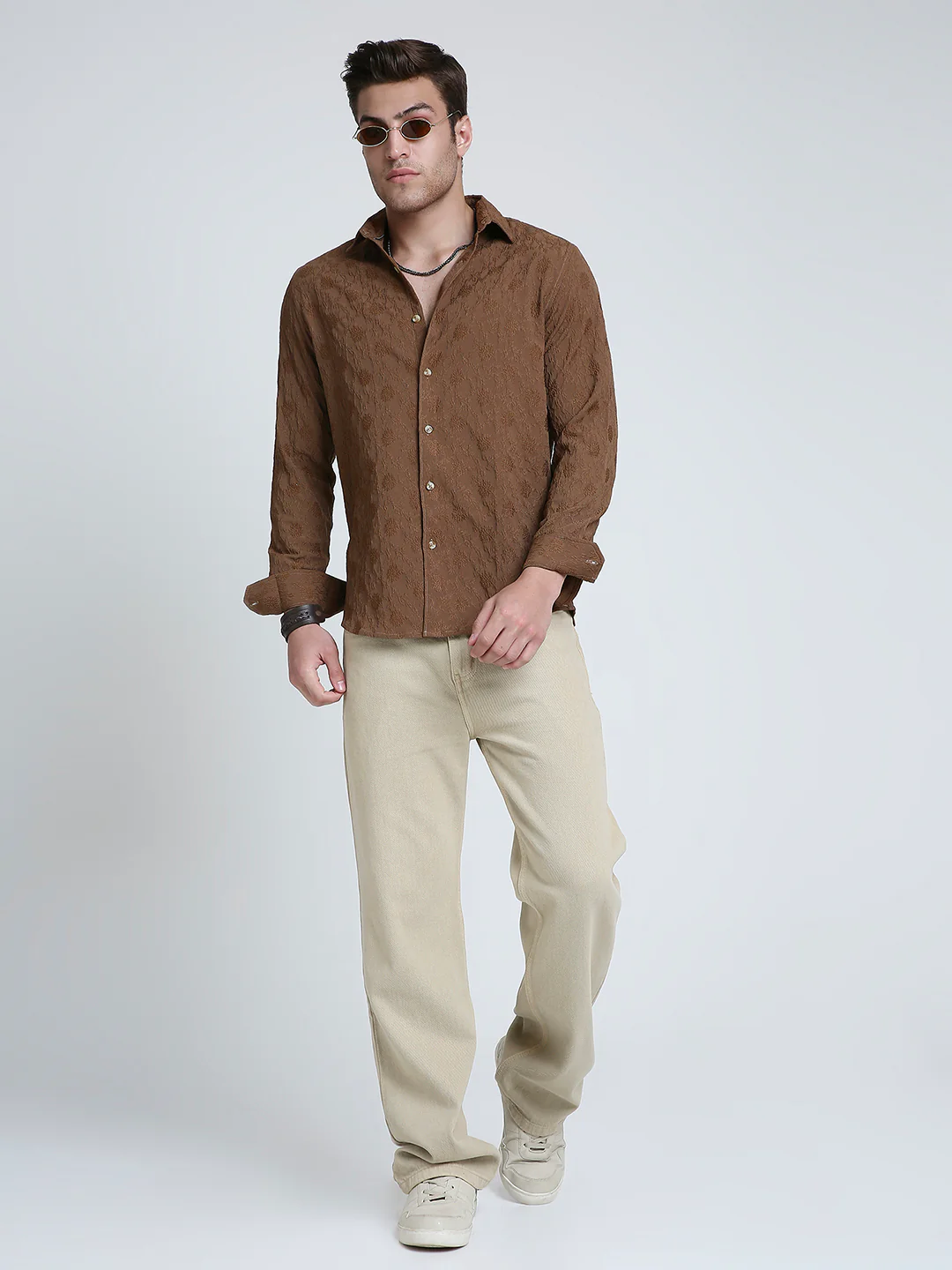 Soil Floral Textured Shirt - Image 8