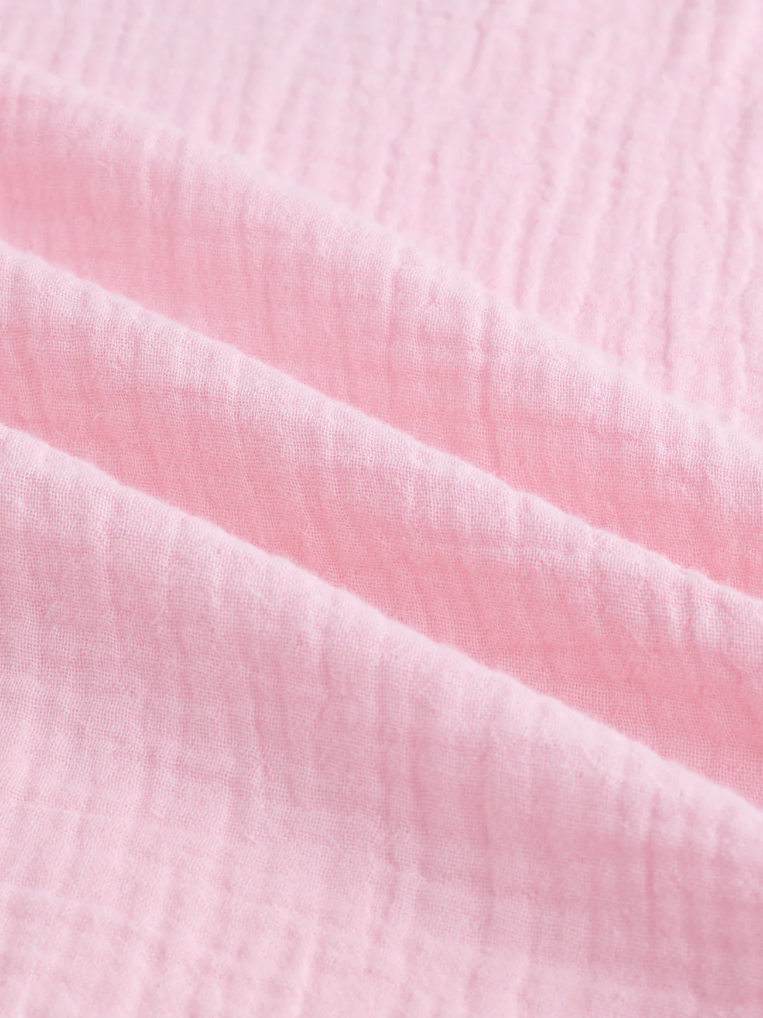Solid Baby Pink Double Cloth Shirt - Image 9
