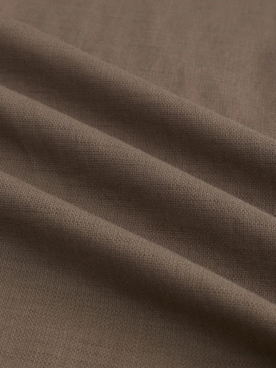 Solid Khaki Fine Weave Everyday Shirt - Image 3