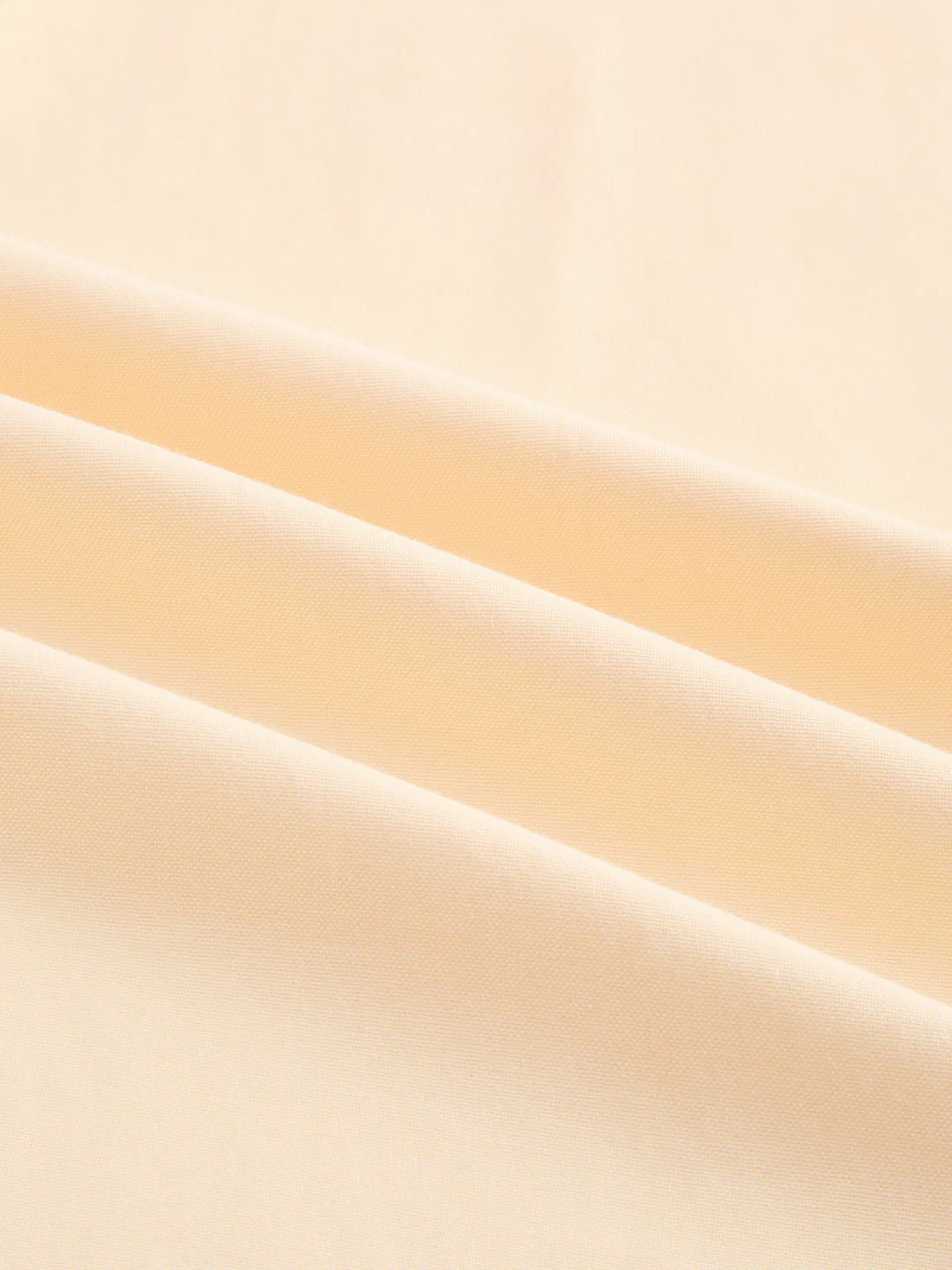 Solid Peach Smooth Finish Oxford Shirt - Image 3