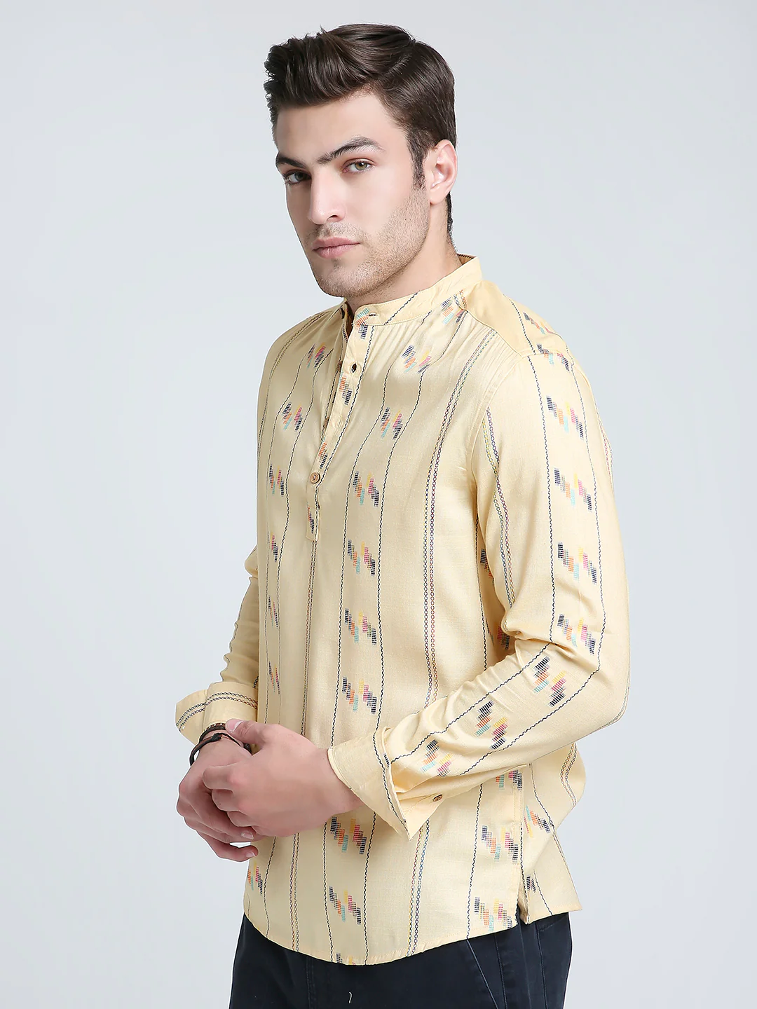 Sunbeam Mosaic Line Embroidered Kurta - Image 7