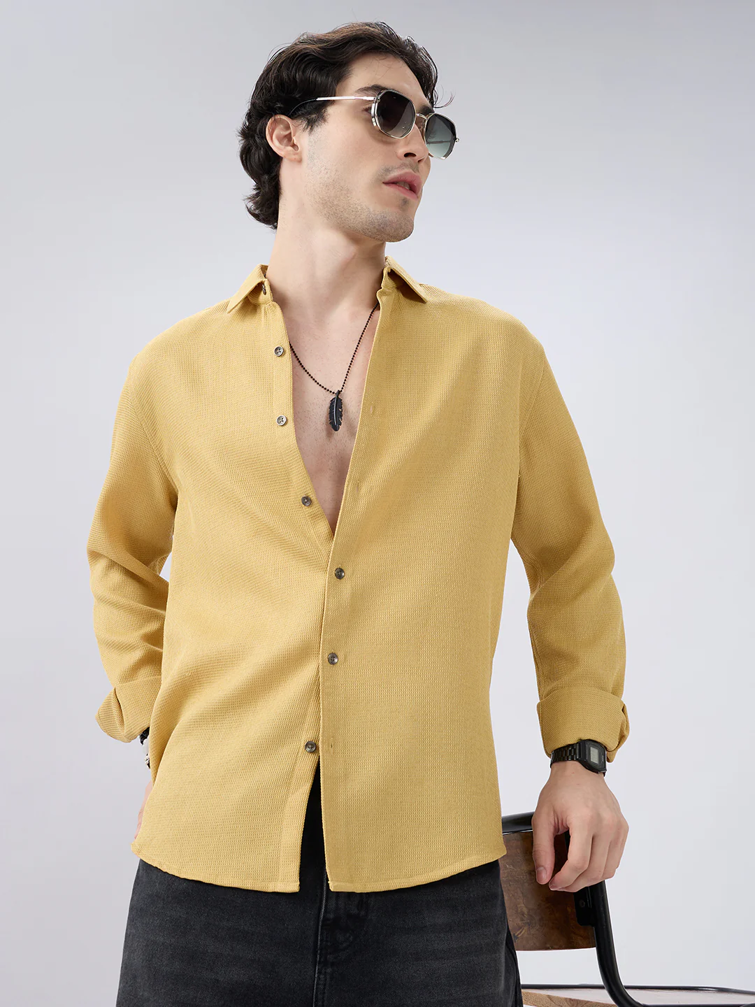 Sungrain Natural Textured Shirt - Image 2