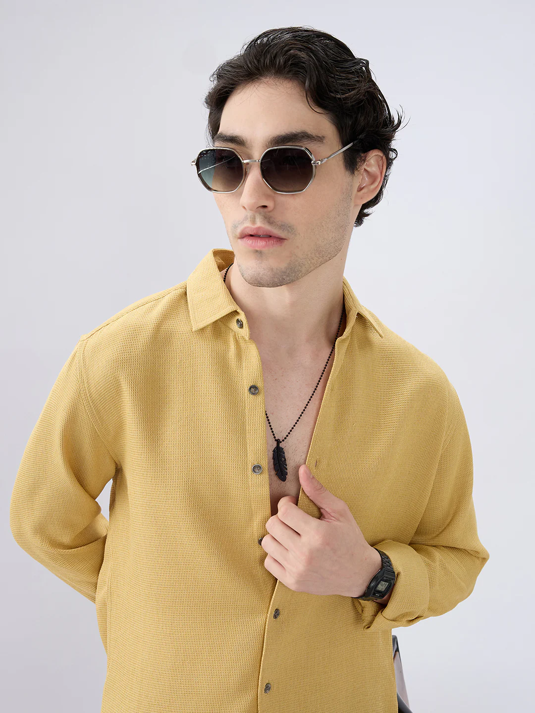 Sungrain Natural Textured Shirt - Image 3