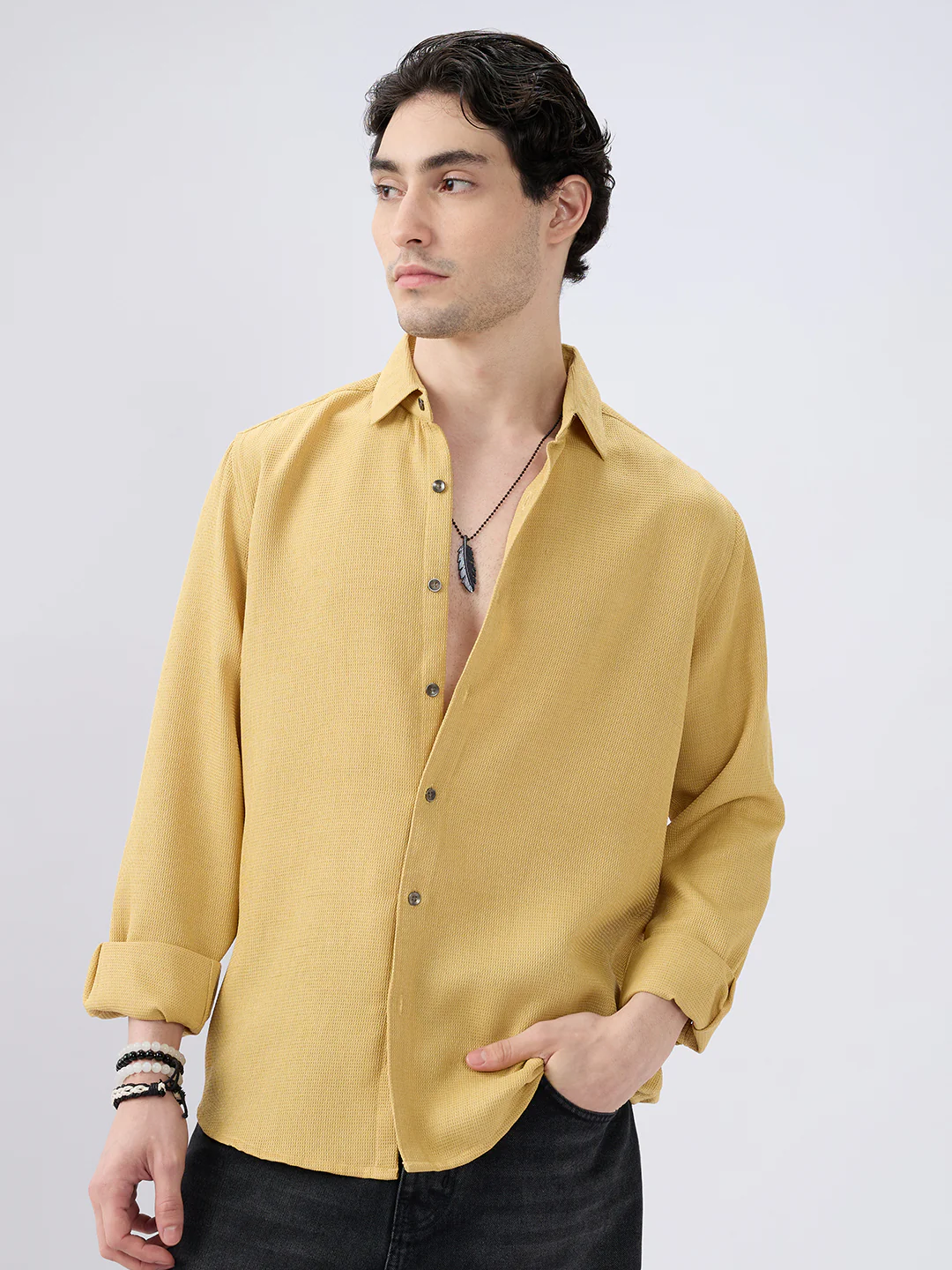 Sungrain Natural Textured Shirt - Image 5