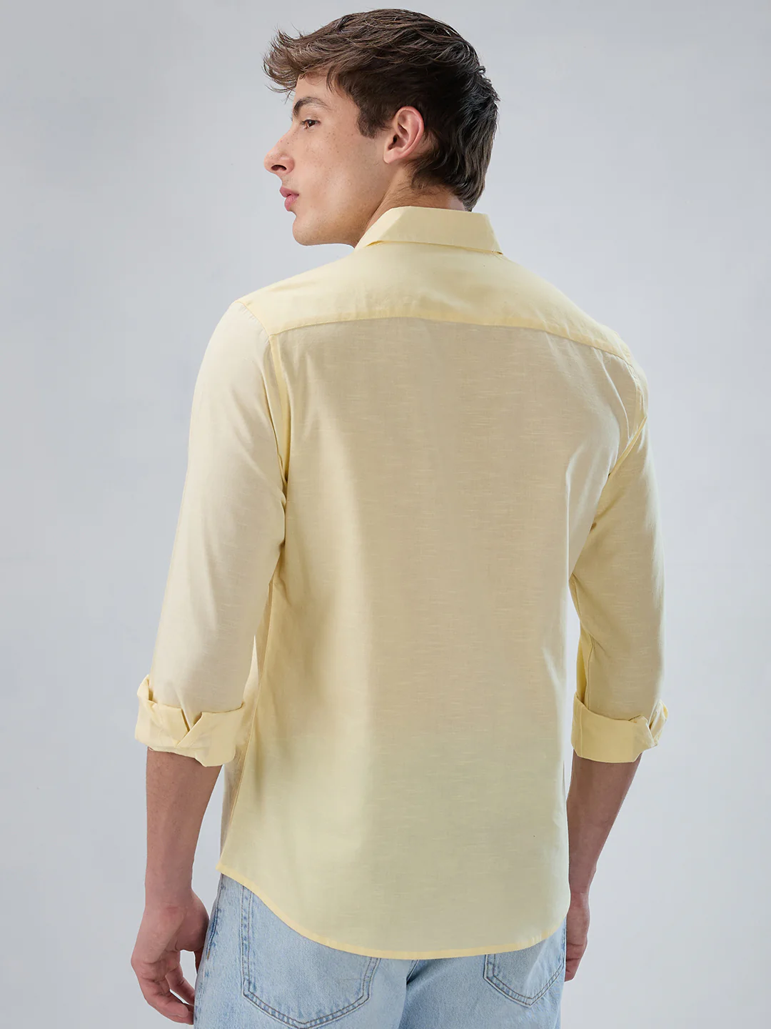 Sunshine Pop Yellow Casual Shirt - Image 7