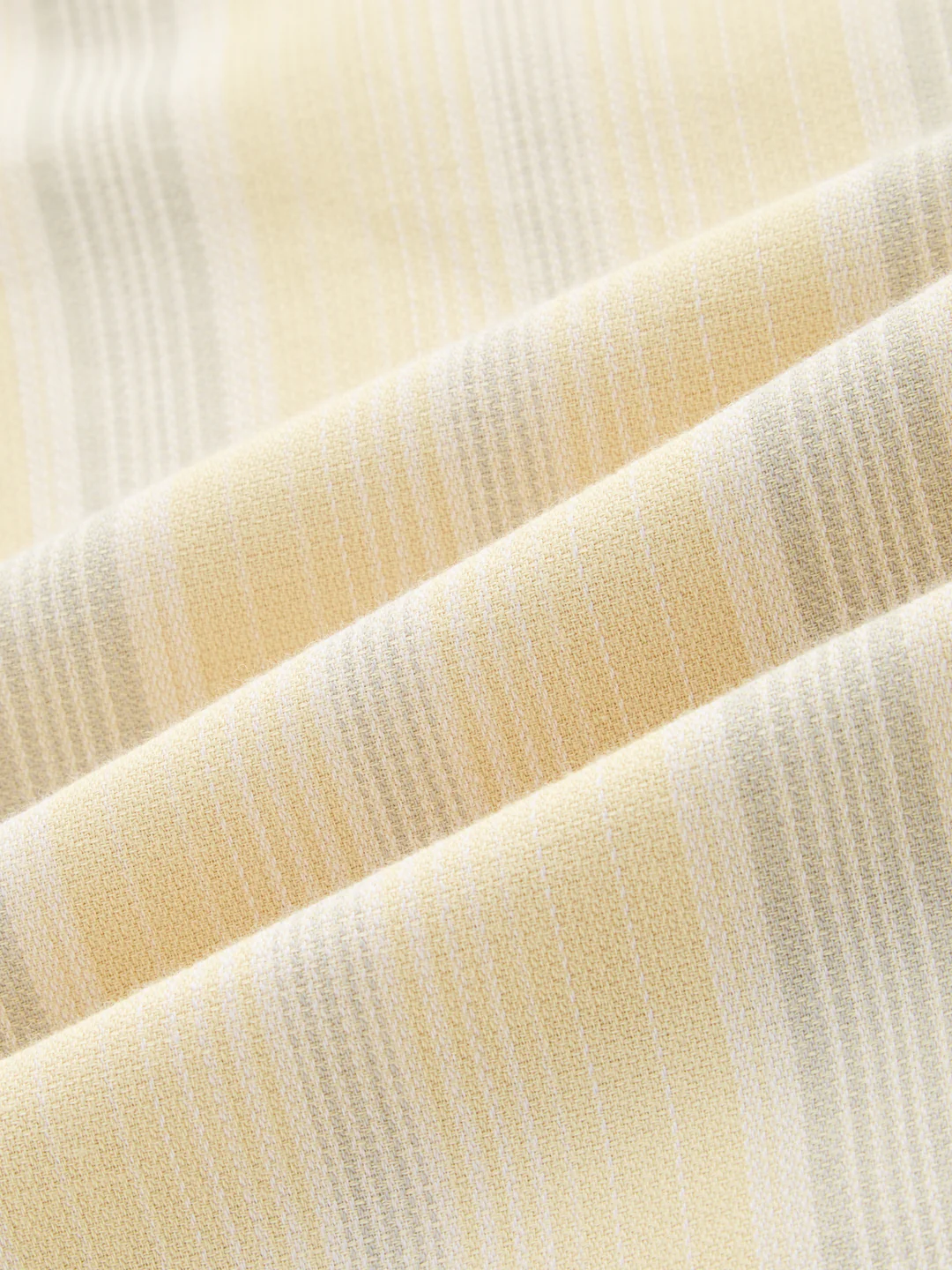 Sunwashed Sand Beige Multi-Stripe Kurta - Image 3