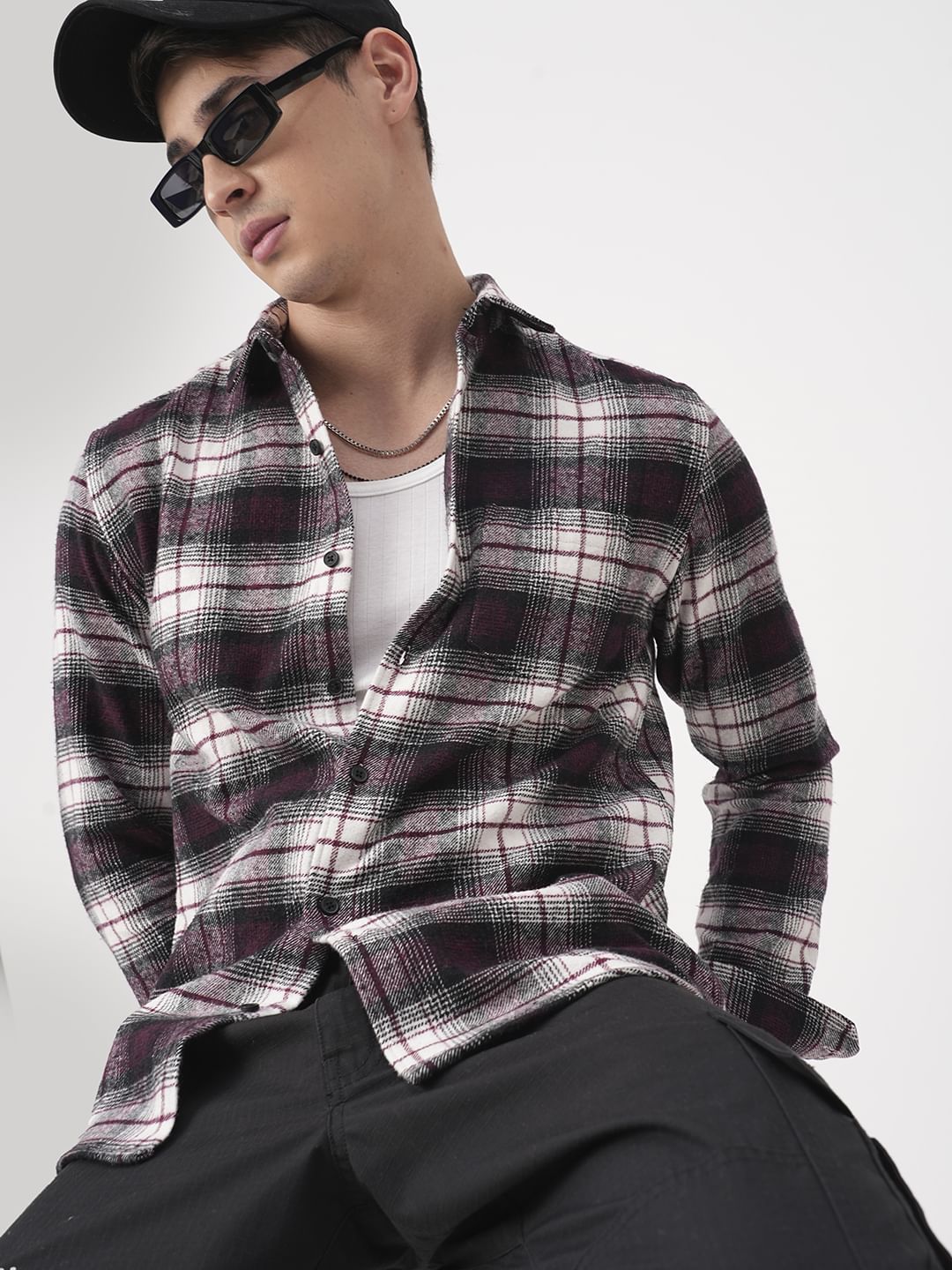Super Soft Multicolour Plaid Checked Flannel Shirt - Image 2