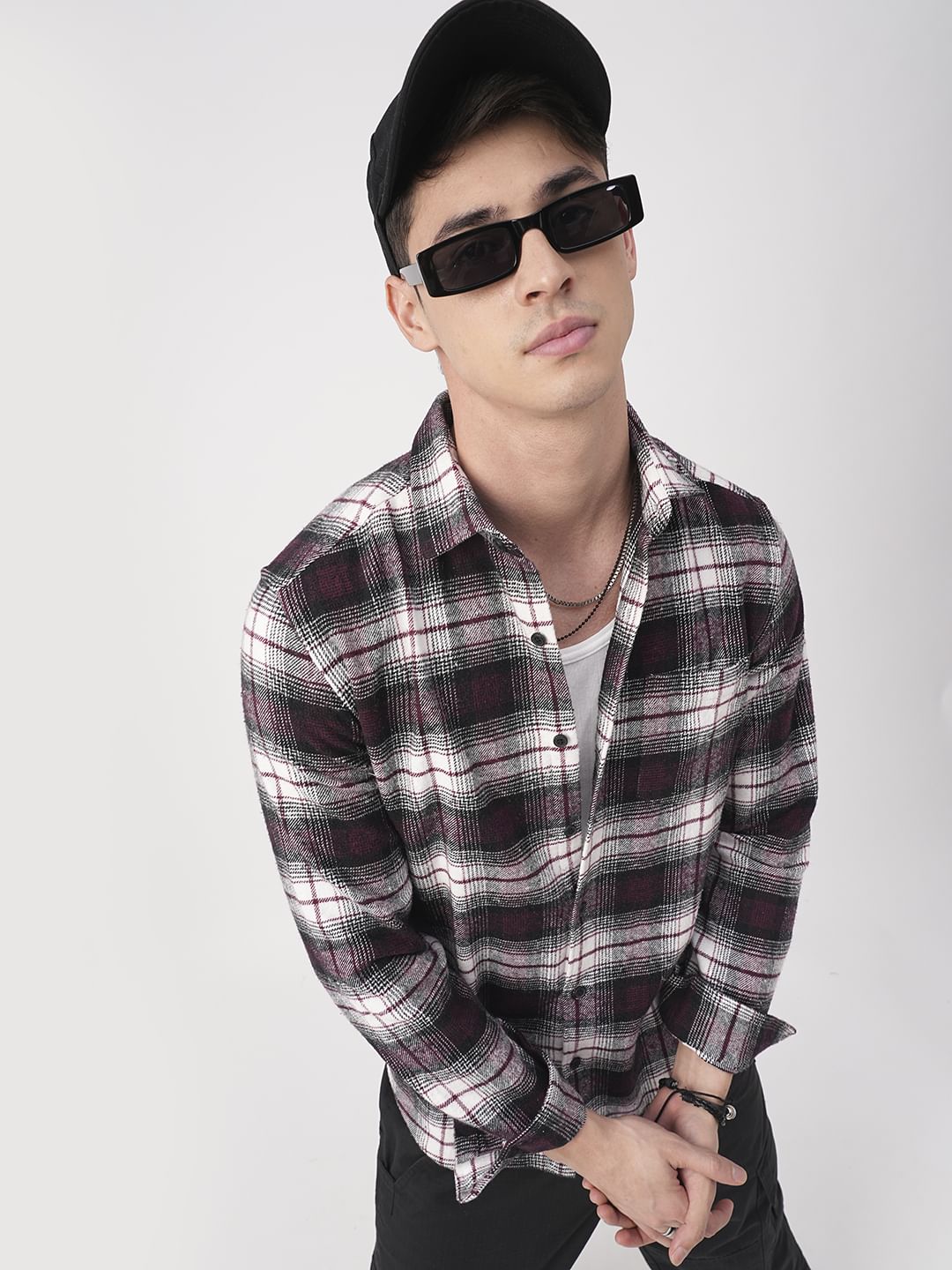 Super Soft Multicolour Plaid Checked Flannel Shirt - Image 4