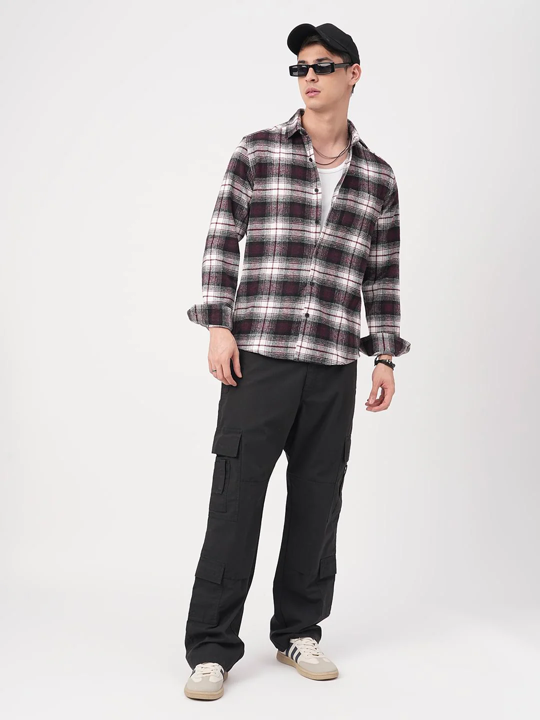 Super Soft Multicolour Plaid Checked Flannel Shirt - Image 8