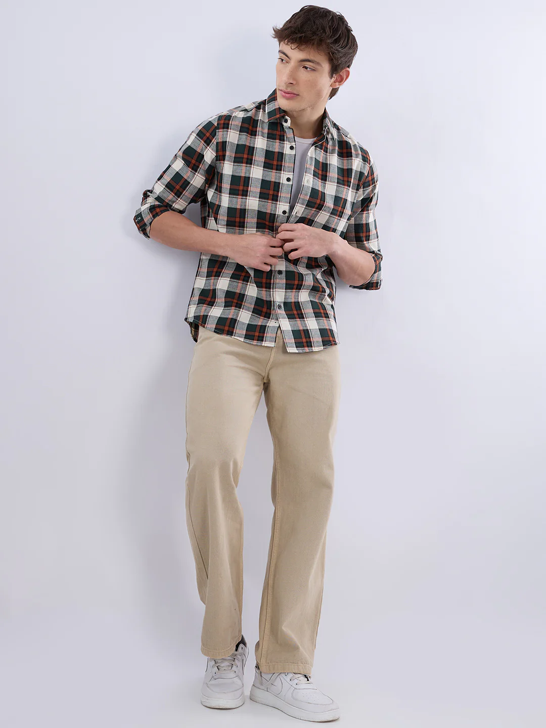 Tartan Pop Multicolor Check Shirt - Image 8