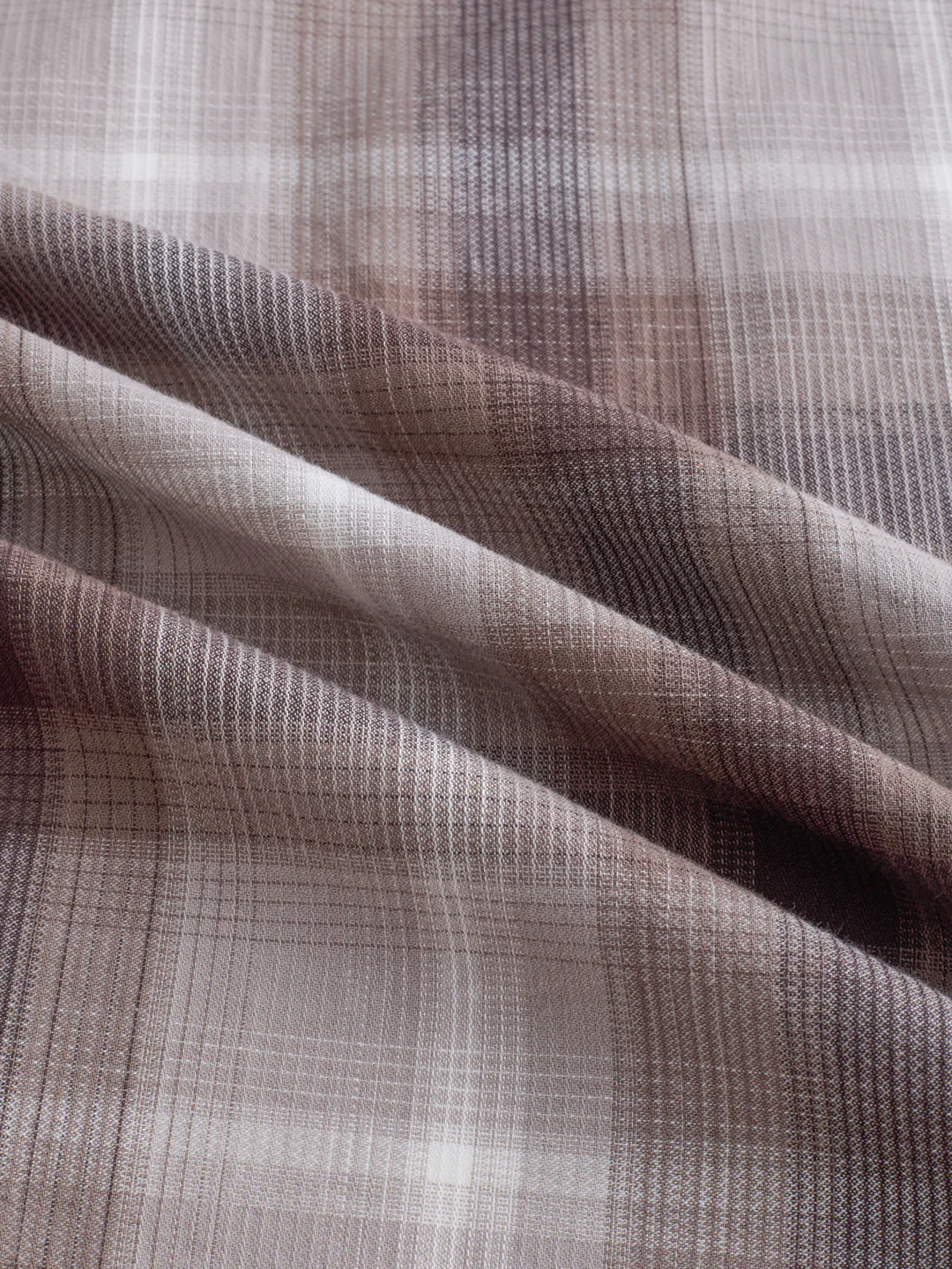 Timeless Cocoa Brown Shadow Checks Shirt - Image 3