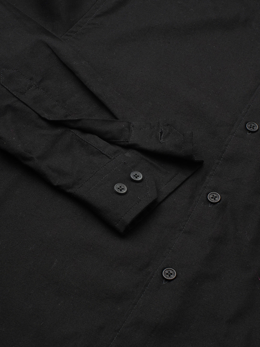 Timeless Deep Black Elite Slub Shirt - Image 8