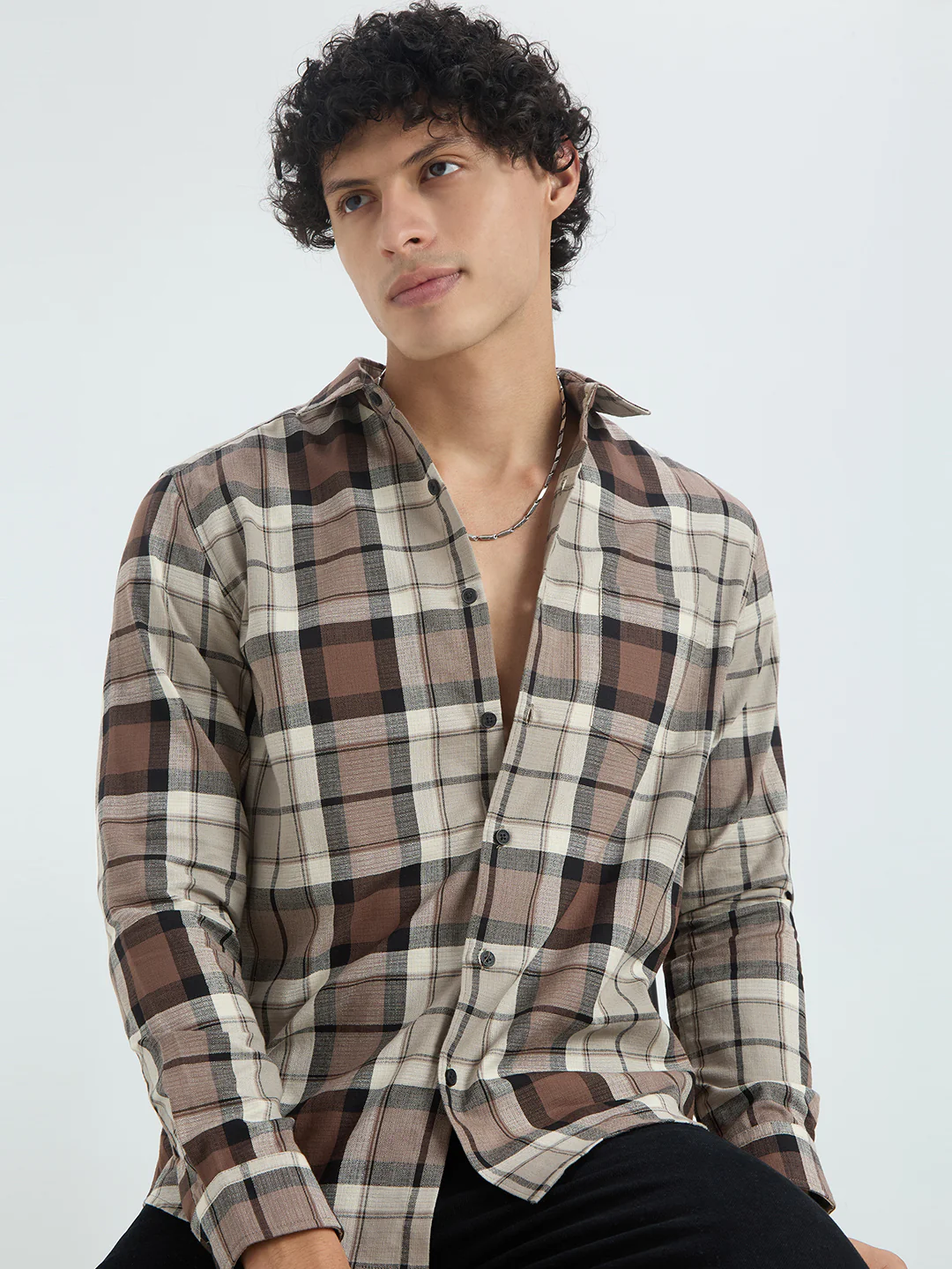 Timeless Multicolour Plaid Checkered Shirt - Image 2