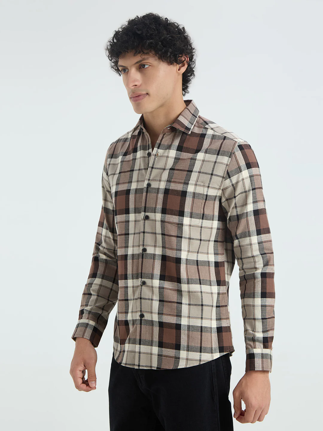Timeless Multicolour Plaid Checkered Shirt - Image 5